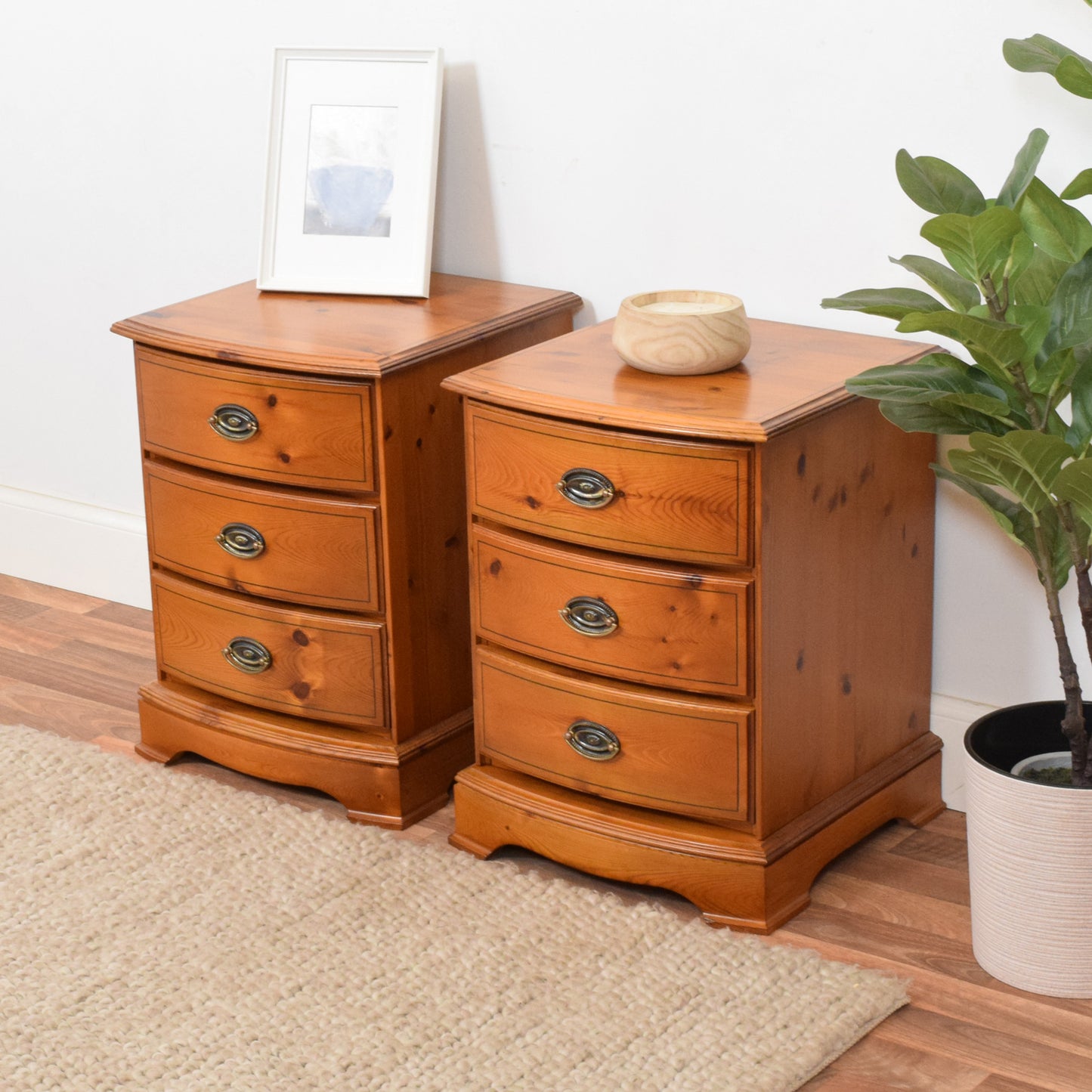 Pair of Restored Bedsides