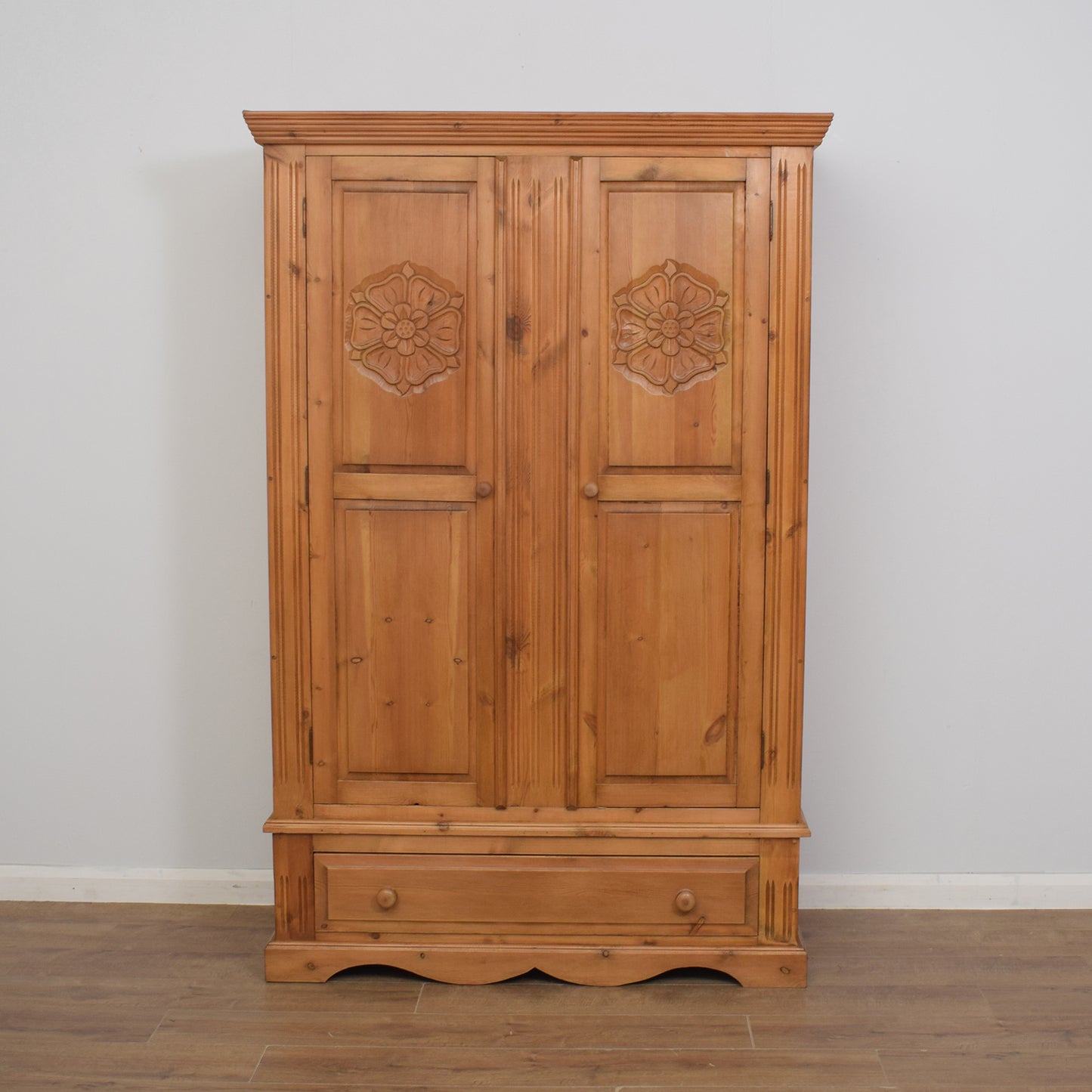 Restored Pine Wardrobe