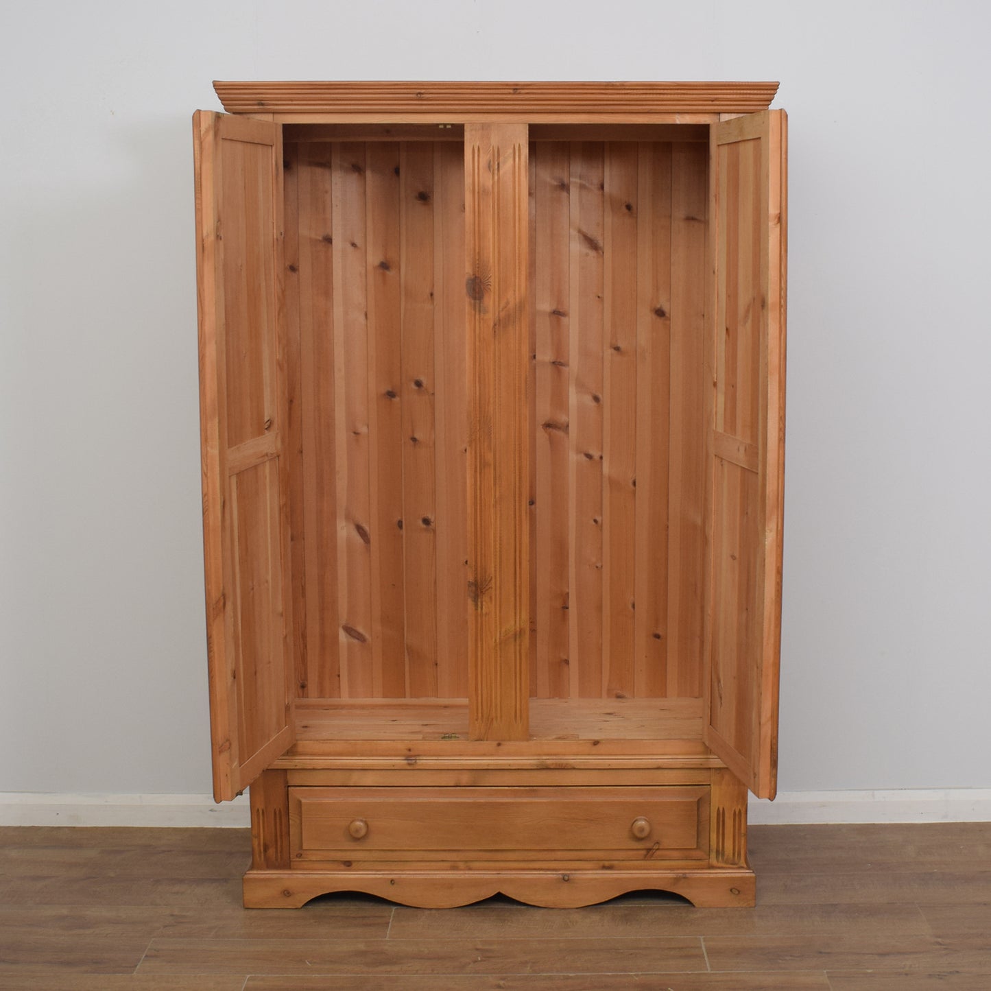 Restored Pine Wardrobe