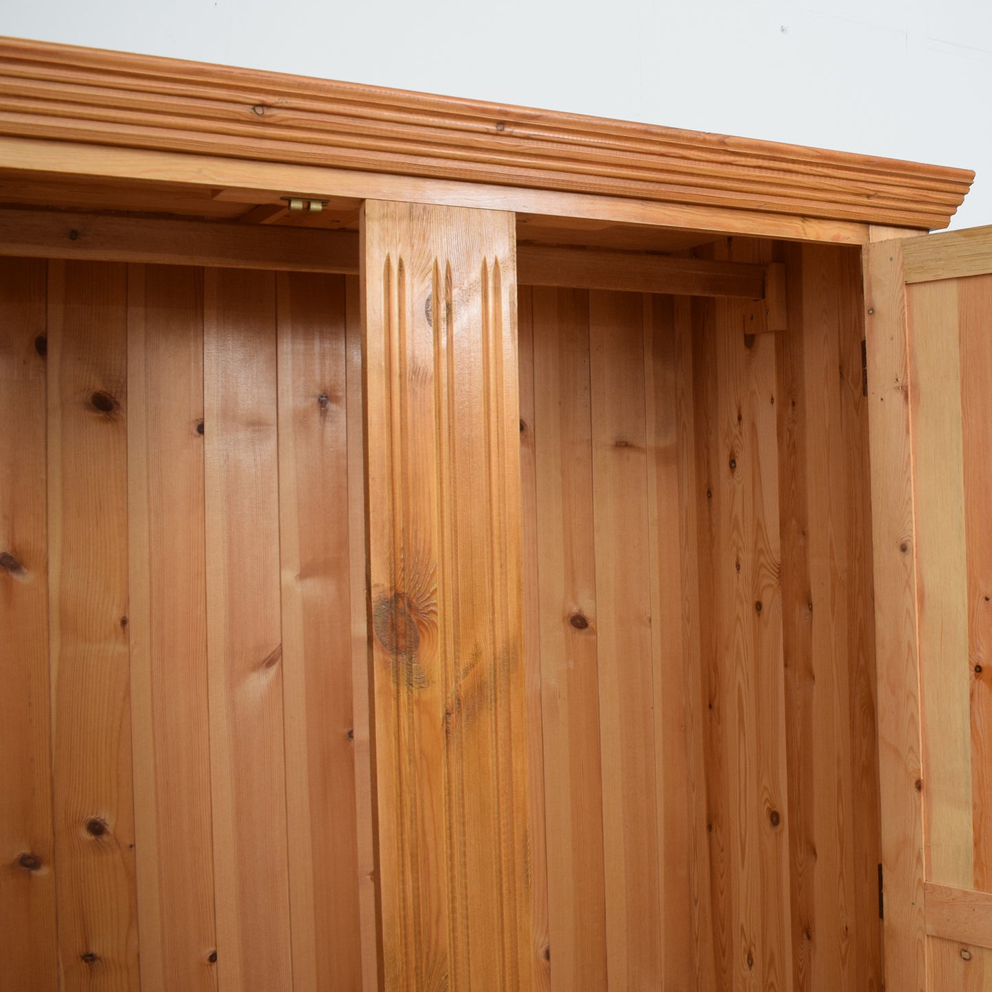 Restored Pine Wardrobe
