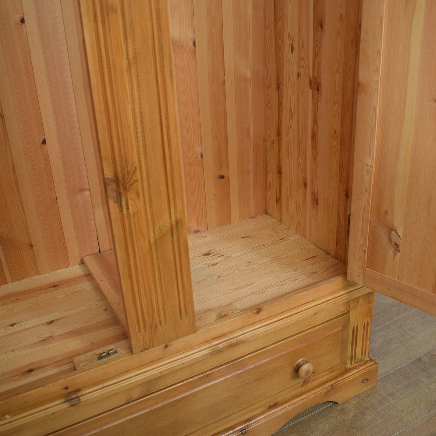 Restored Pine Wardrobe