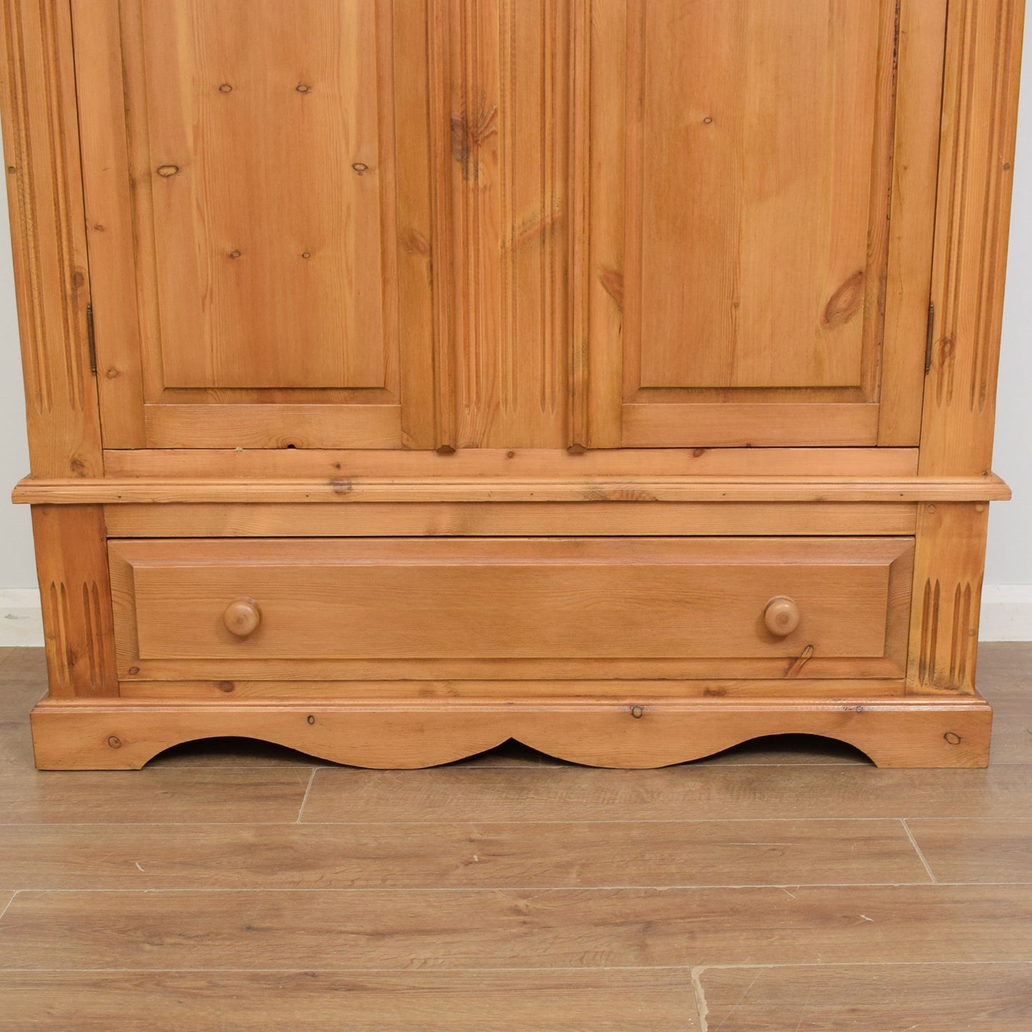 Restored Pine Wardrobe
