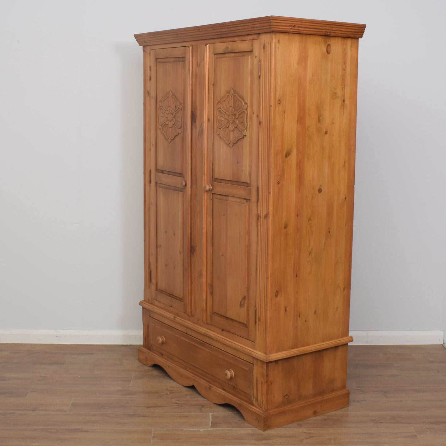 Restored Pine Wardrobe