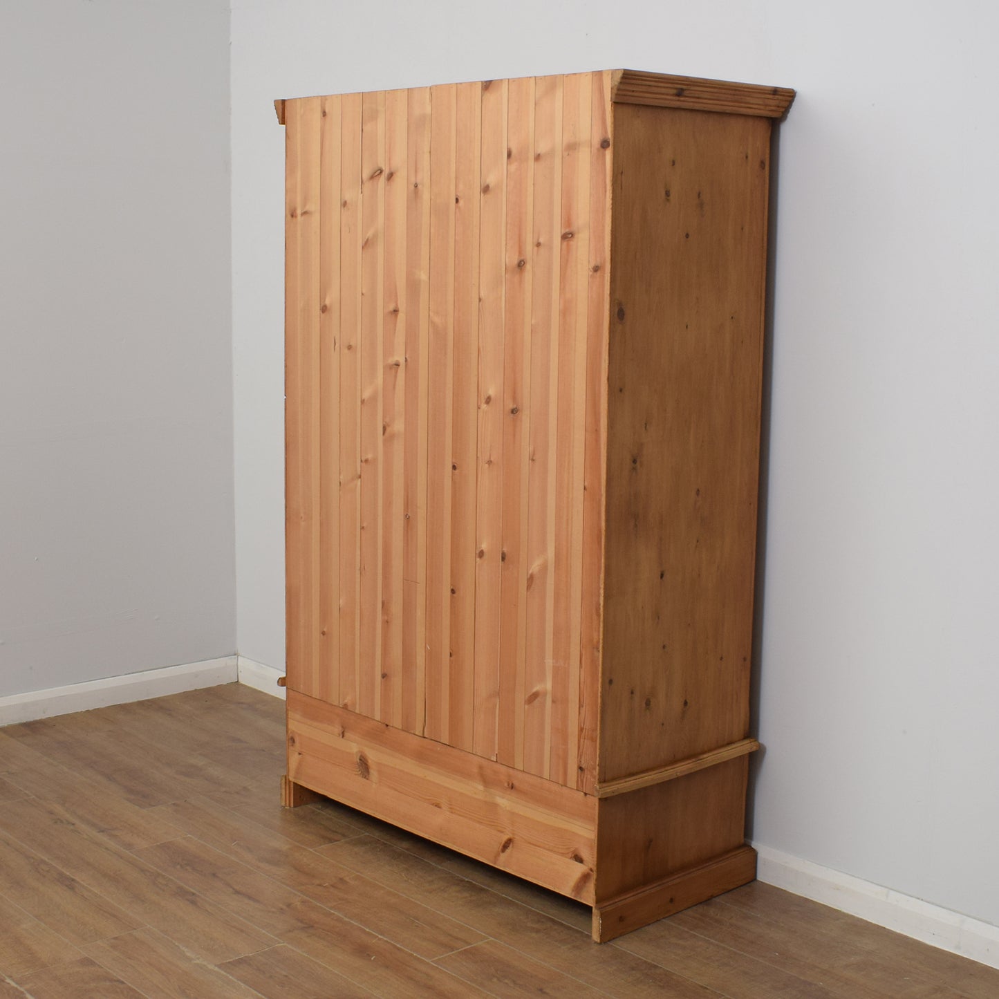Restored Pine Wardrobe