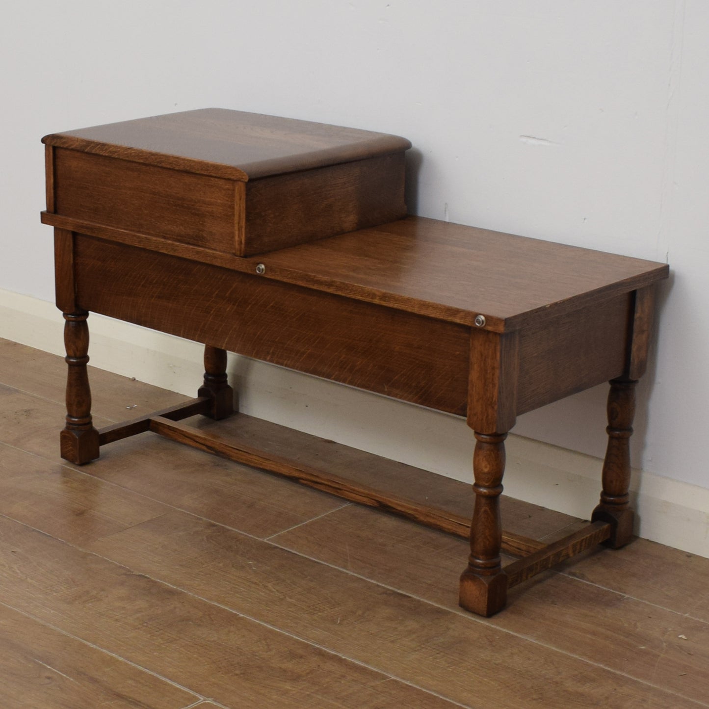 Restored Priory Telephone Seat