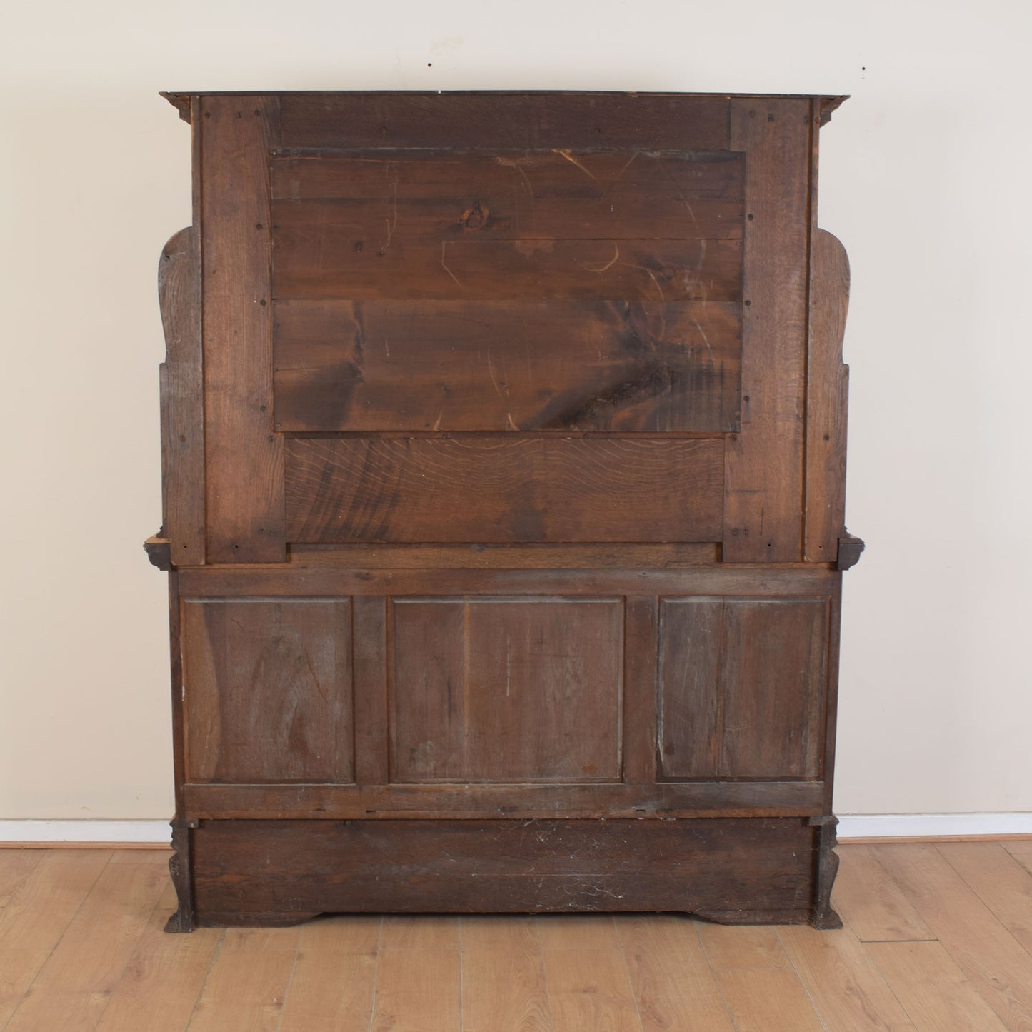 Carved Solid Oak Dresser