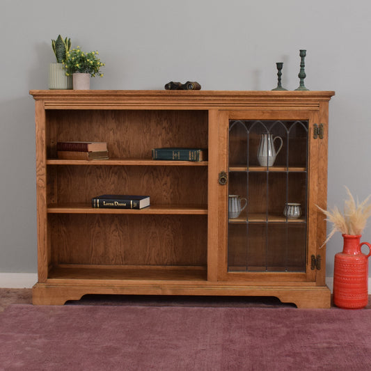 'Old Charm' Glazed Bookcase