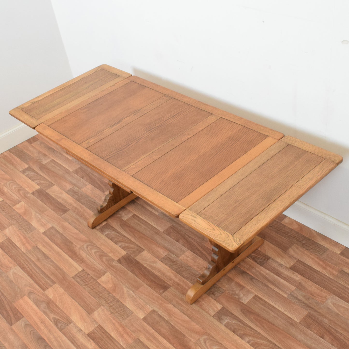 Ercol Draw Leaf Table and Six Chairs