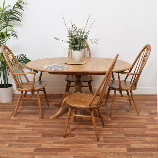 Ercol Table and Four Chairs