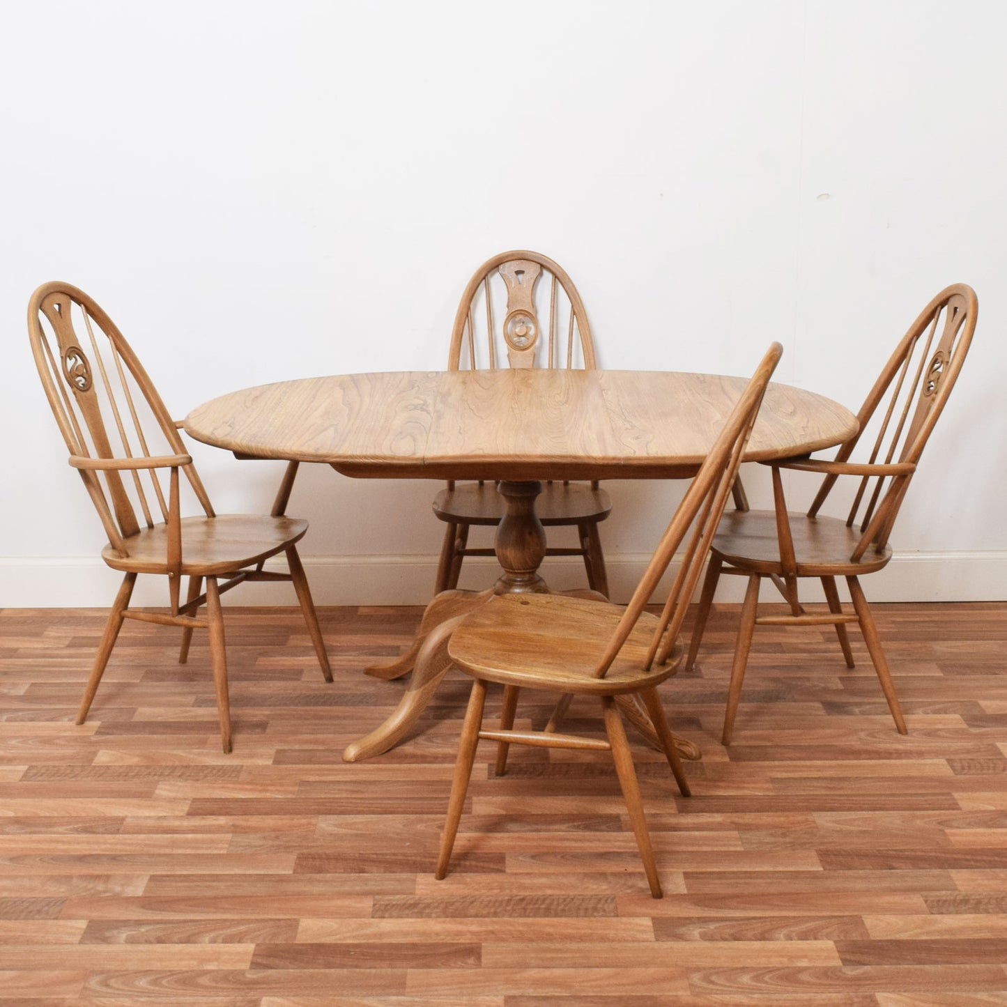 Ercol Table and Four Chairs