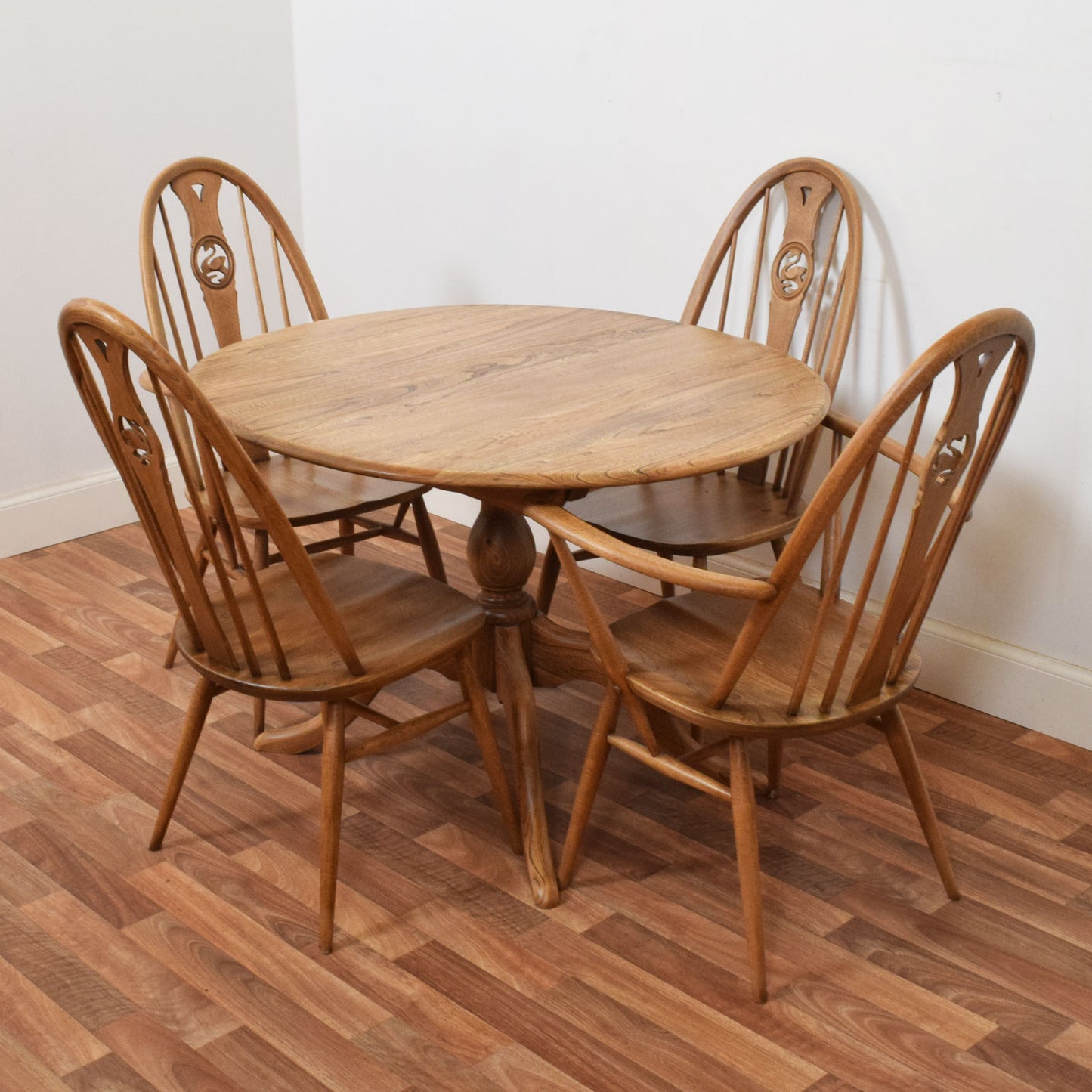Ercol Table and Four Chairs