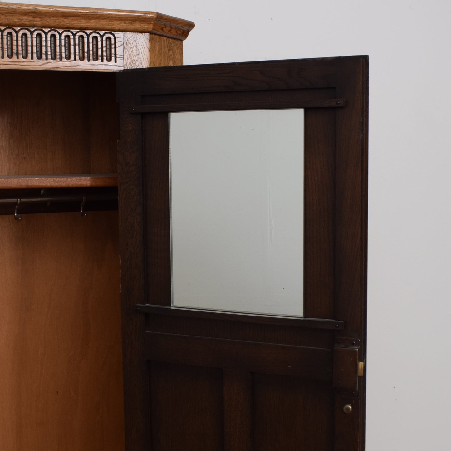 Restored Oak Hallrobe