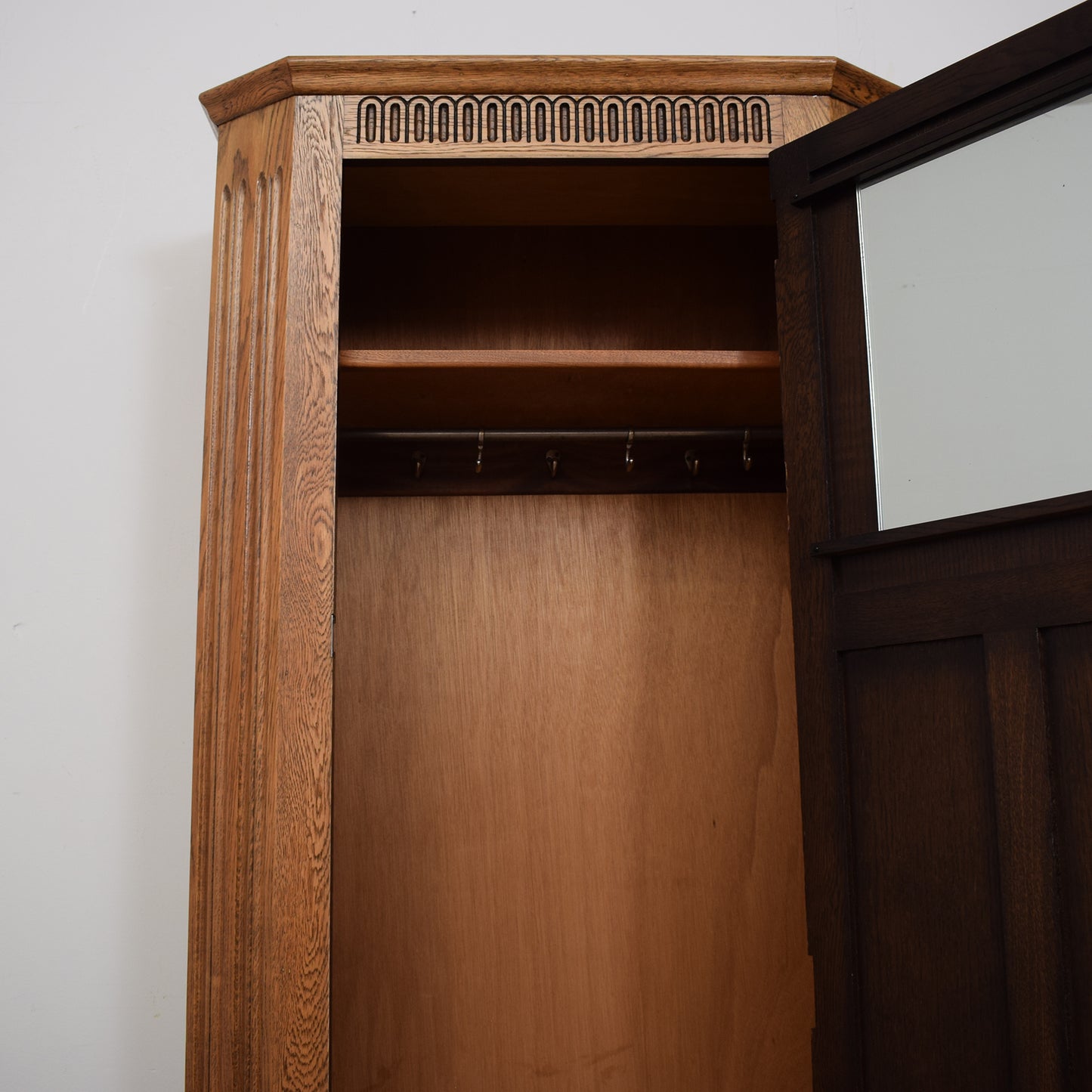 Restored Oak Hallrobe