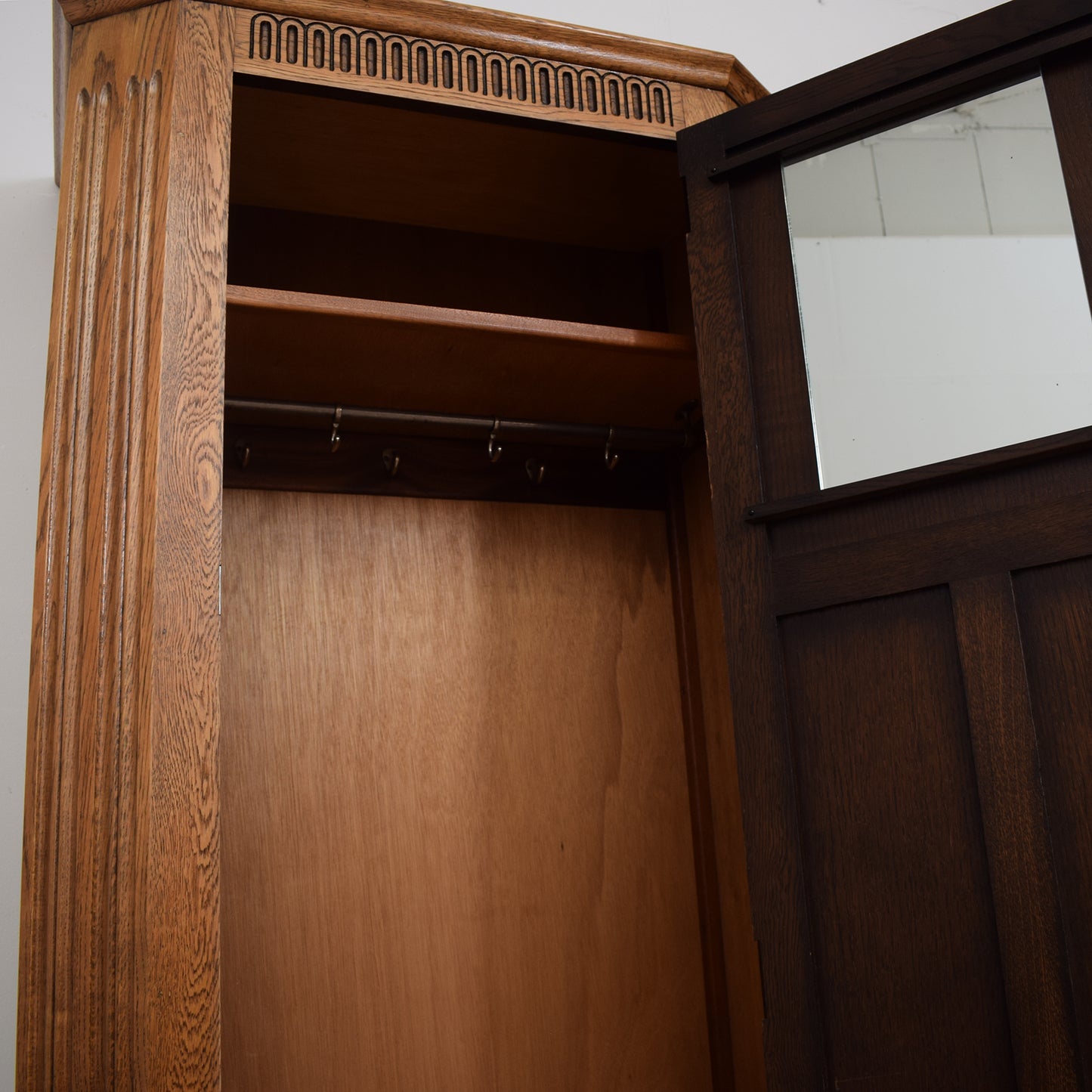 Restored Oak Hallrobe