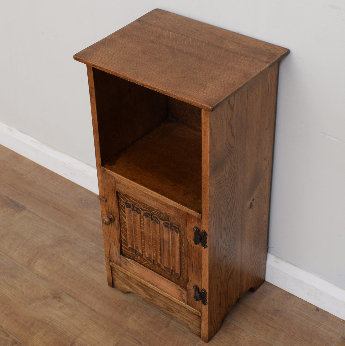 Vintage Oak Bedside Cabinet