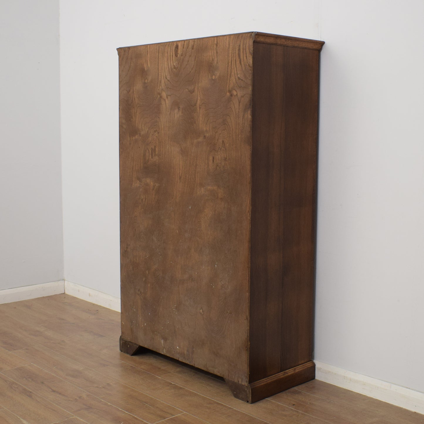 Restored Oak Gents Wardrobe
