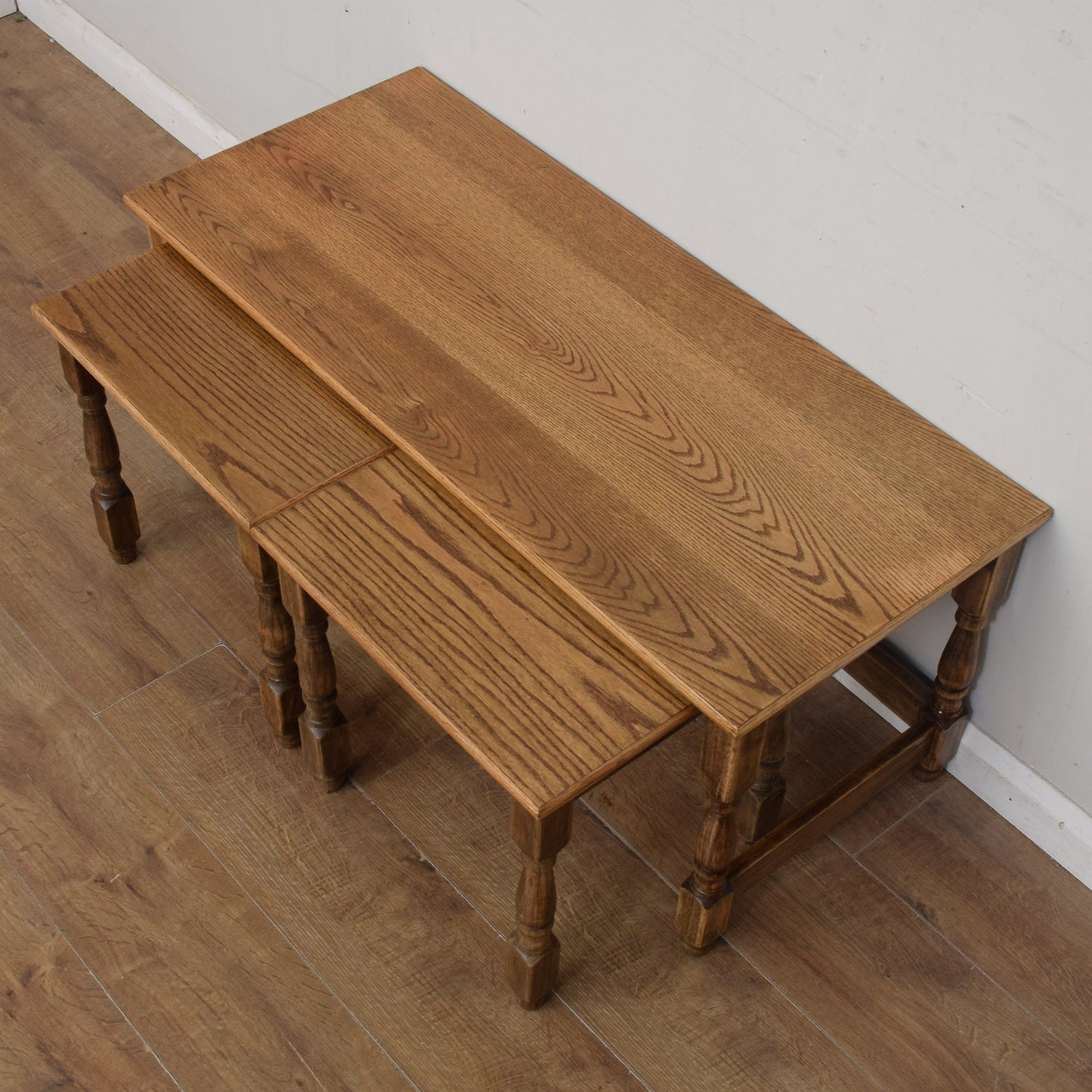 Oak Long-John Nest of Tables