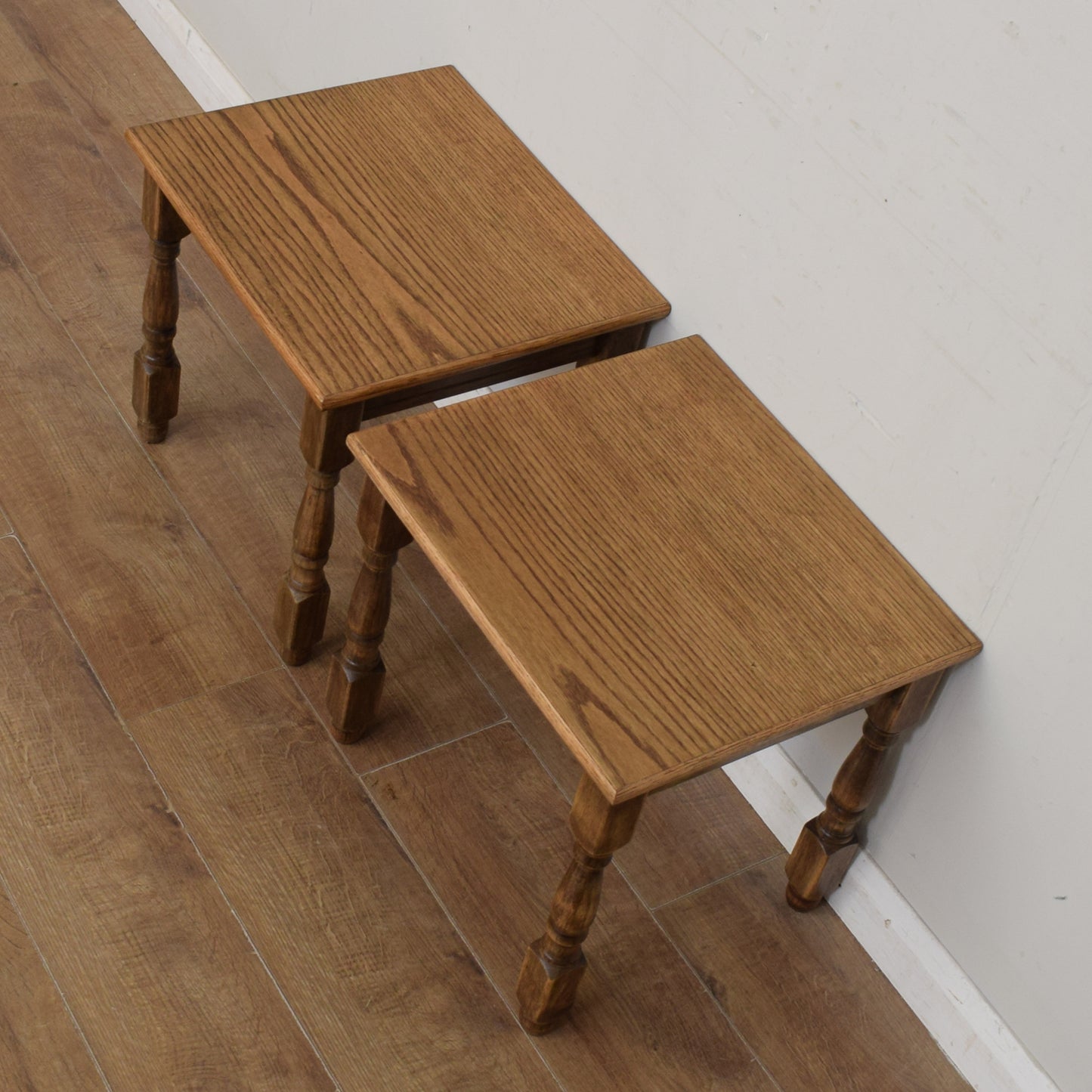 Oak Long-John Nest of Tables
