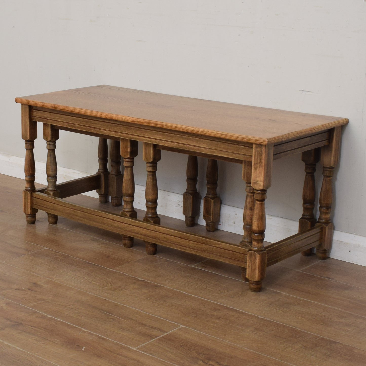 Oak Long-John Nest of Tables
