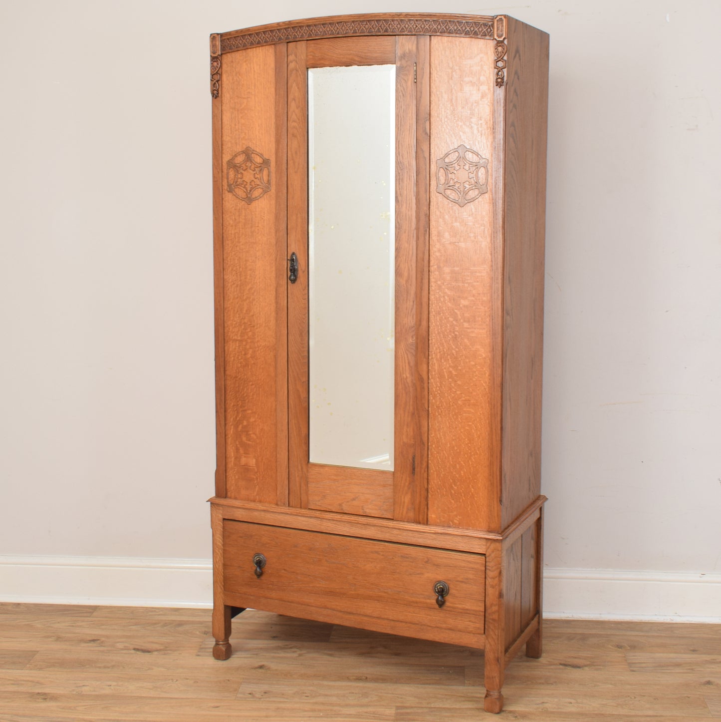 Restored Oak Hallrobe
