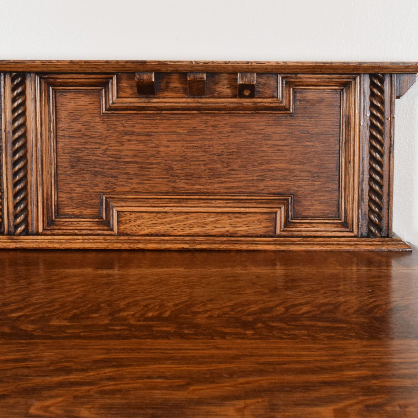 Carved Oak Sideboard