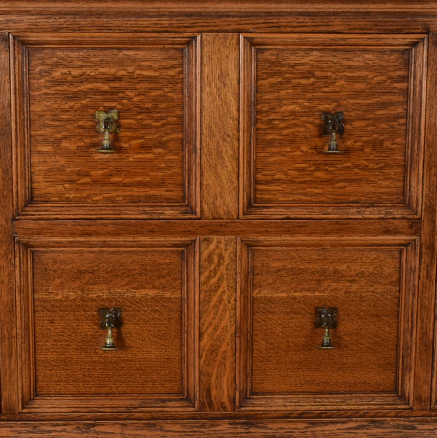 Carved Oak Sideboard