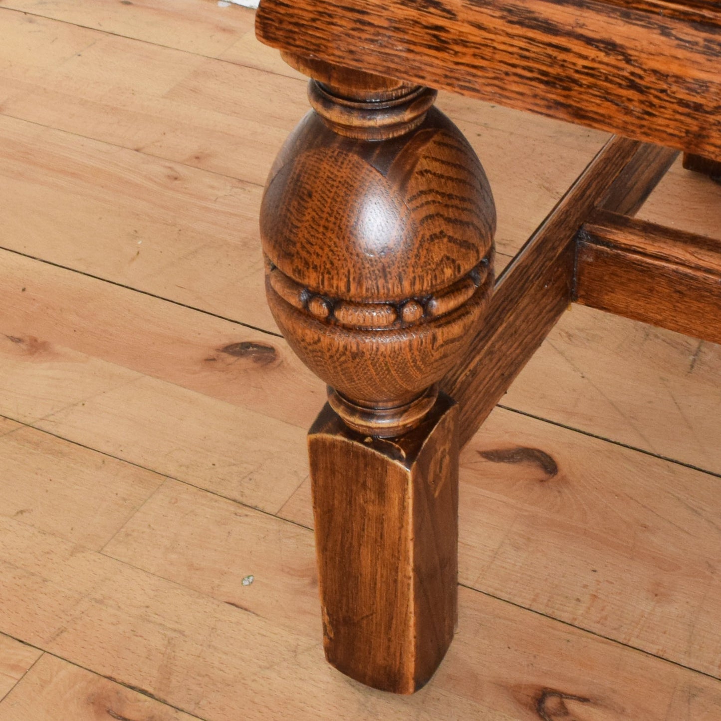 Carved Oak Sideboard