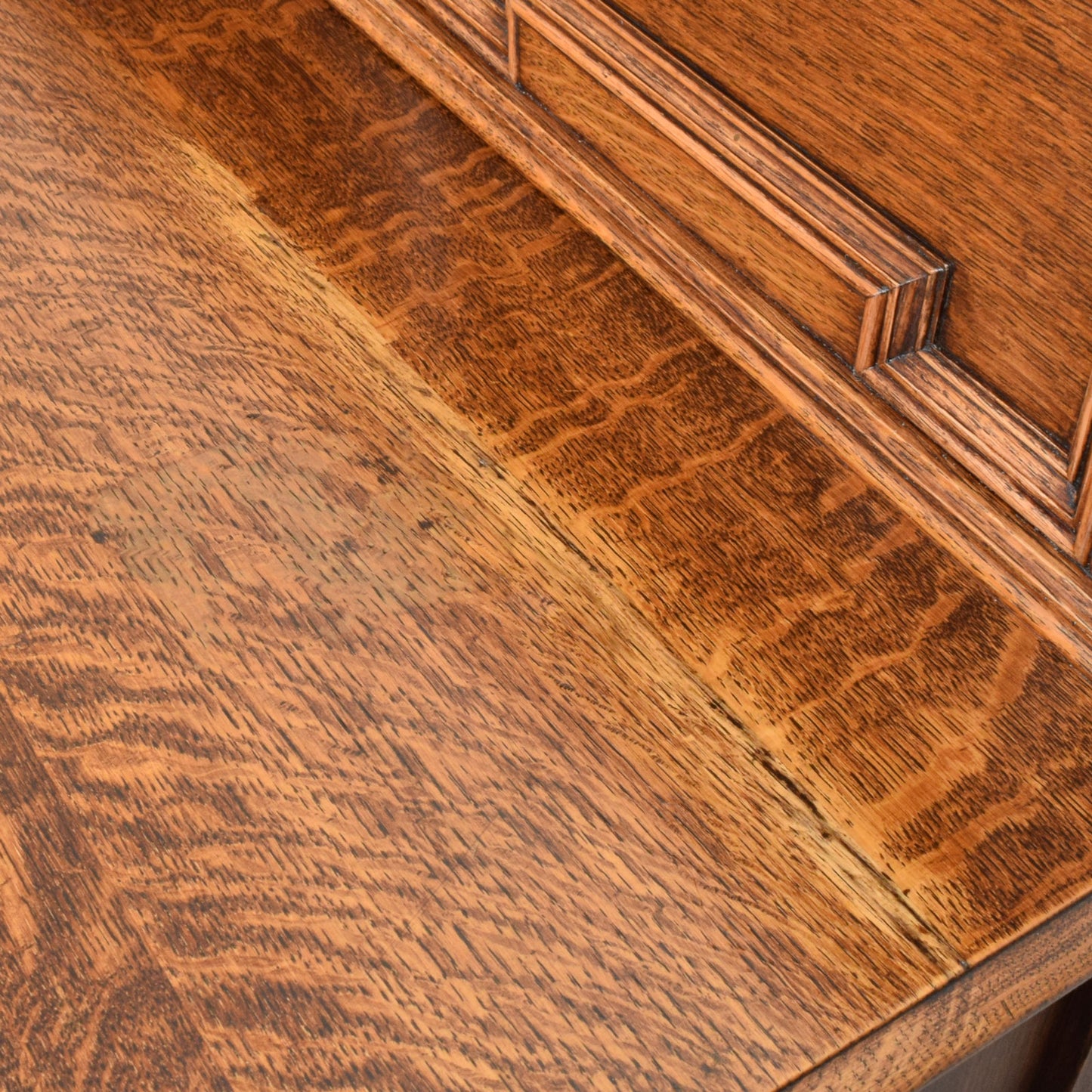 Carved Oak Sideboard