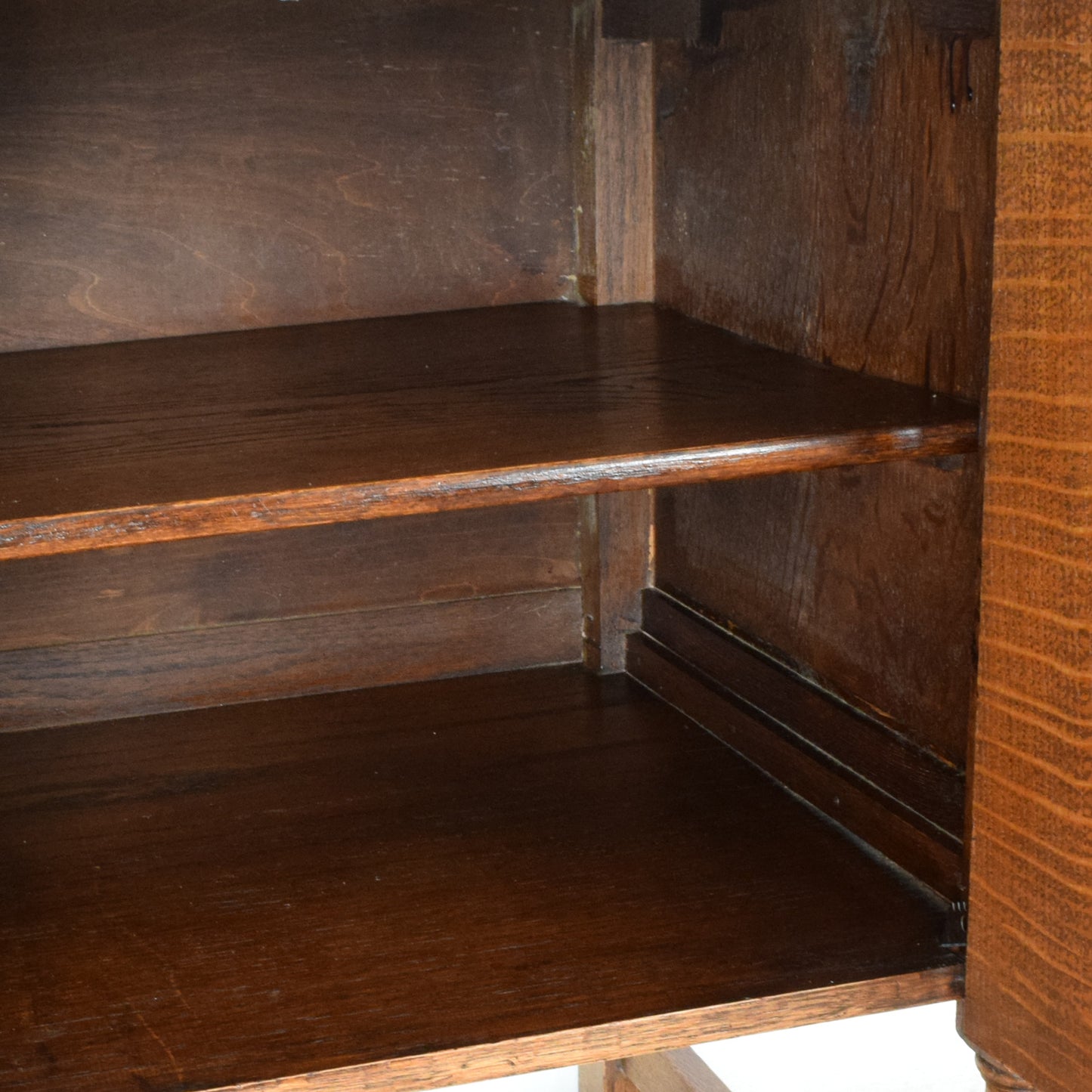 Carved Oak Sideboard