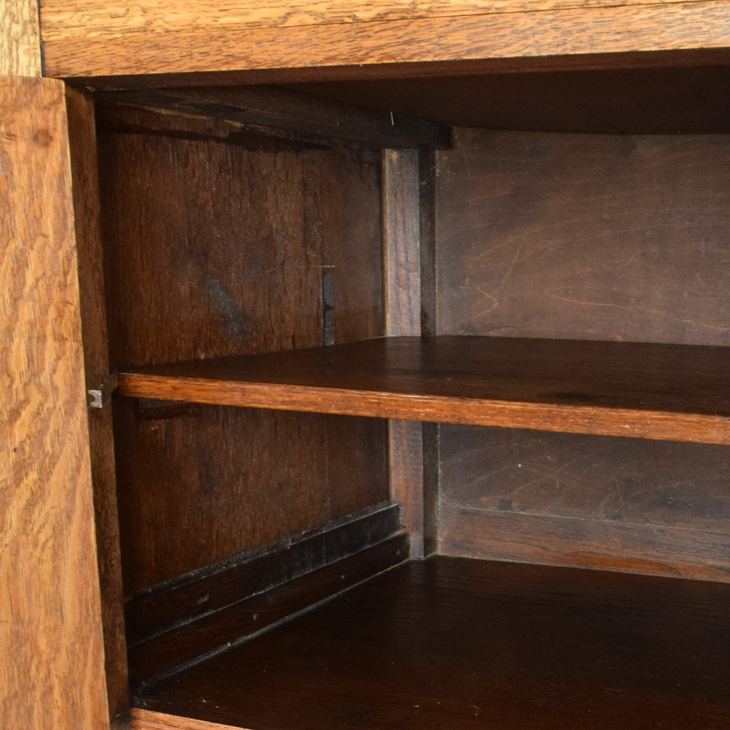 Carved Oak Sideboard