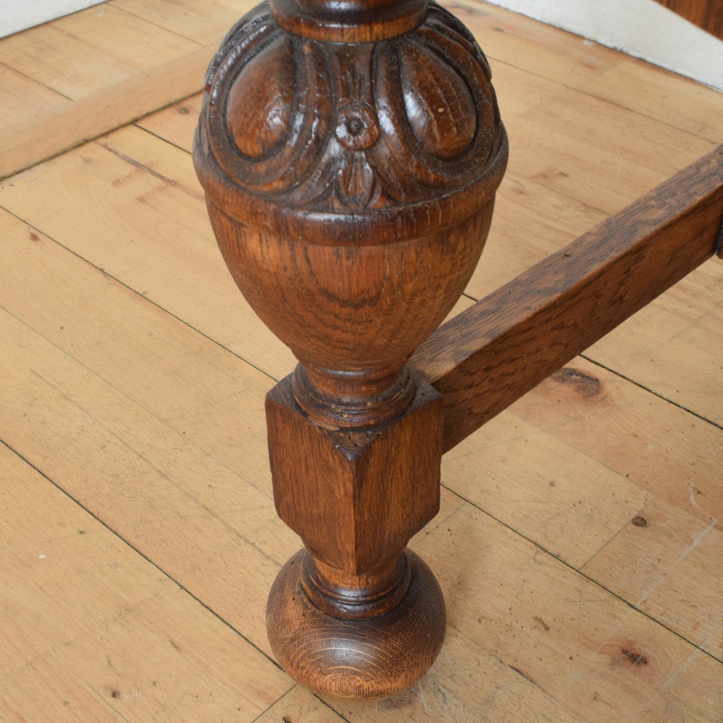 Carved Oak Sideboard