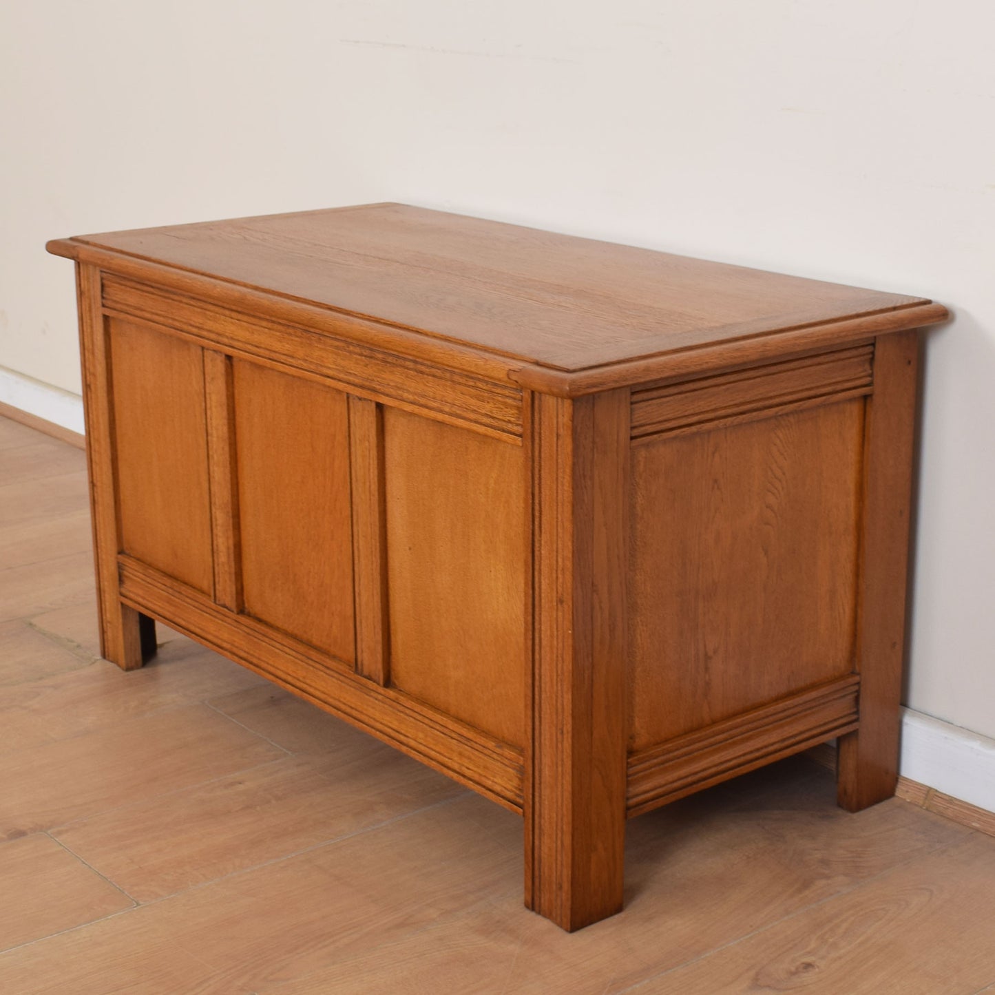 Oak Blanket Box
