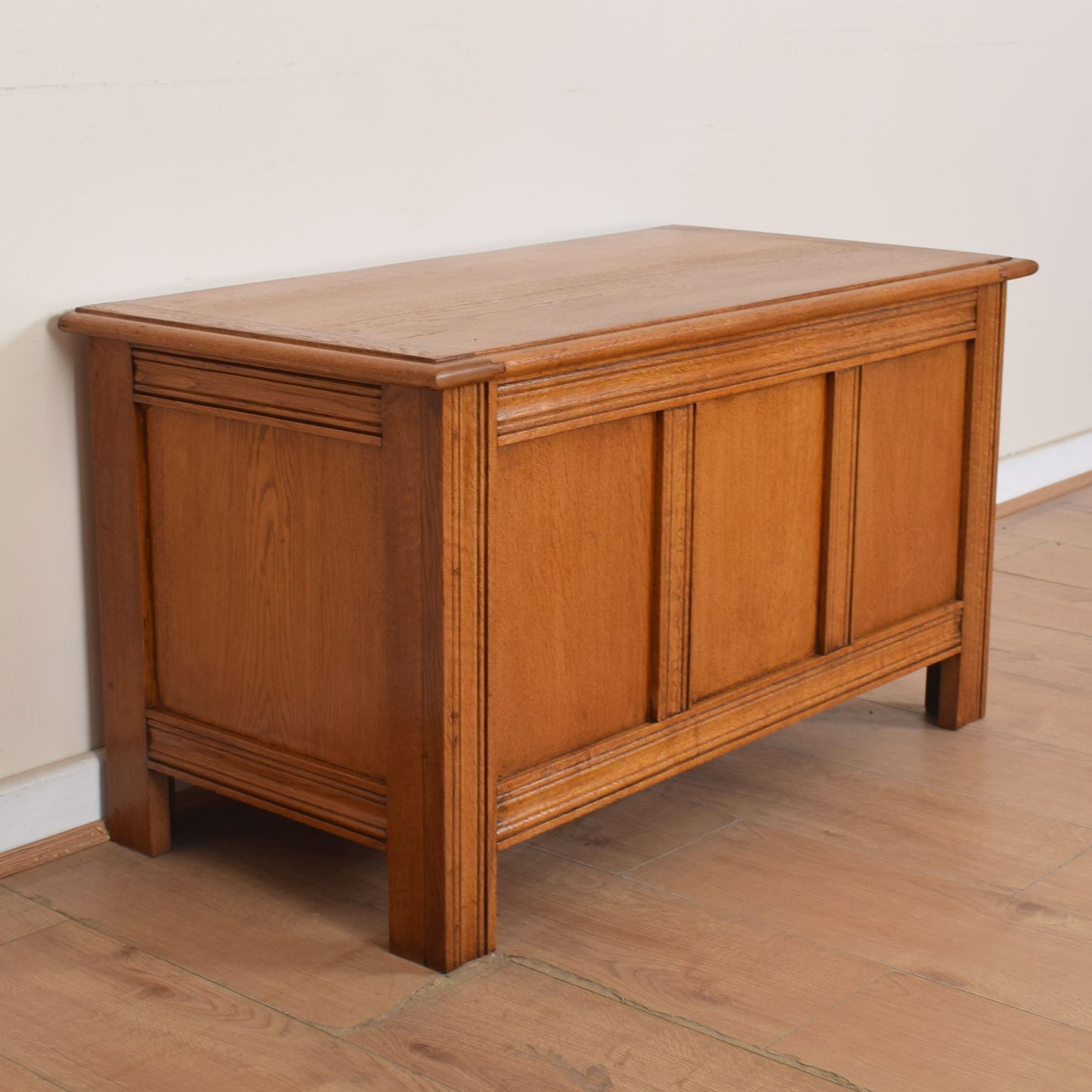 Oak Blanket Box