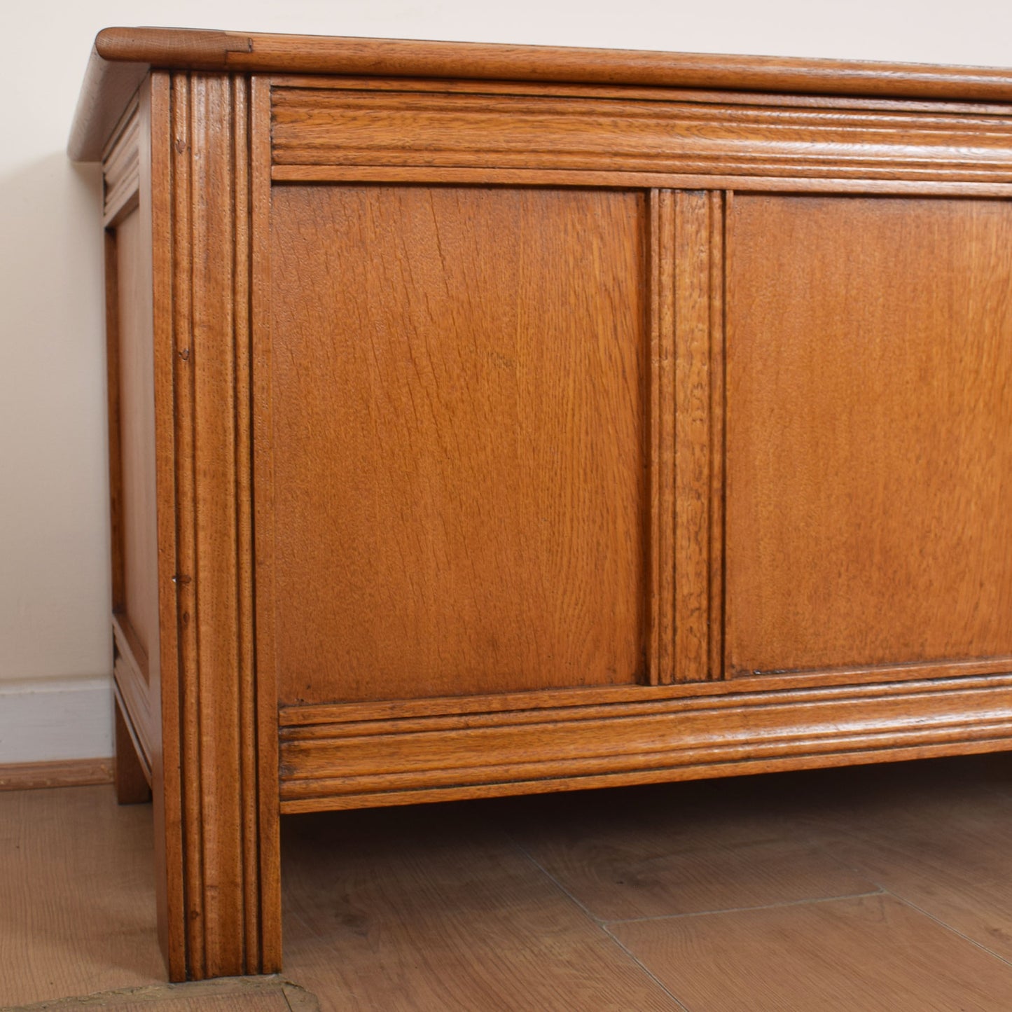 Oak Blanket Box