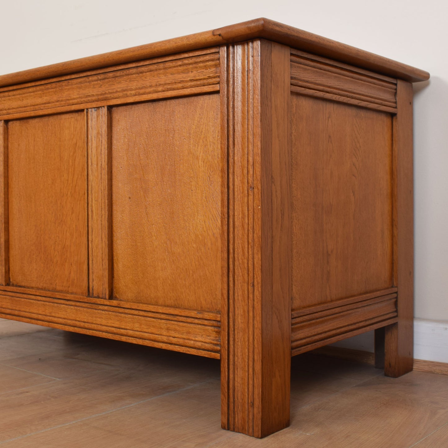 Oak Blanket Box