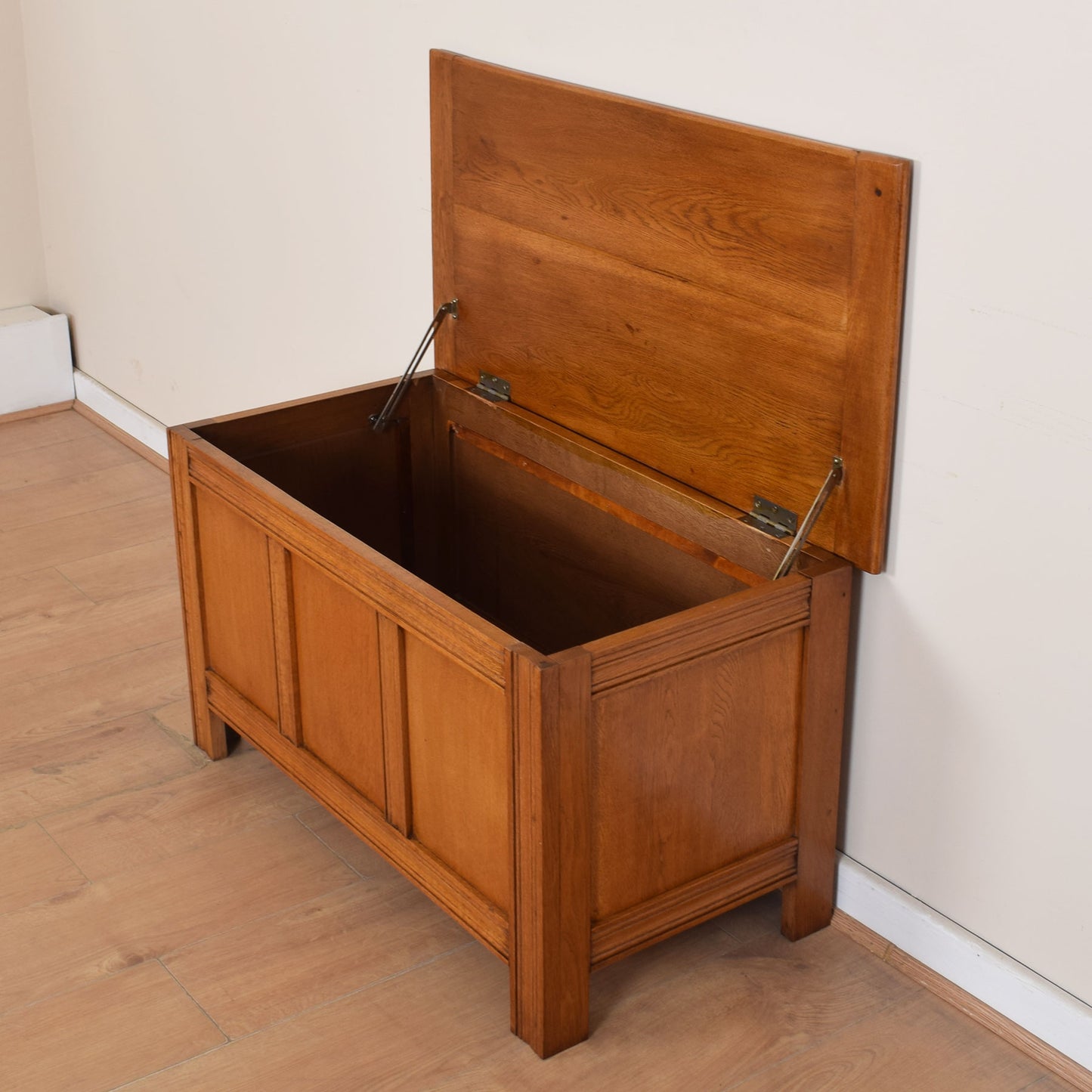 Oak Blanket Box