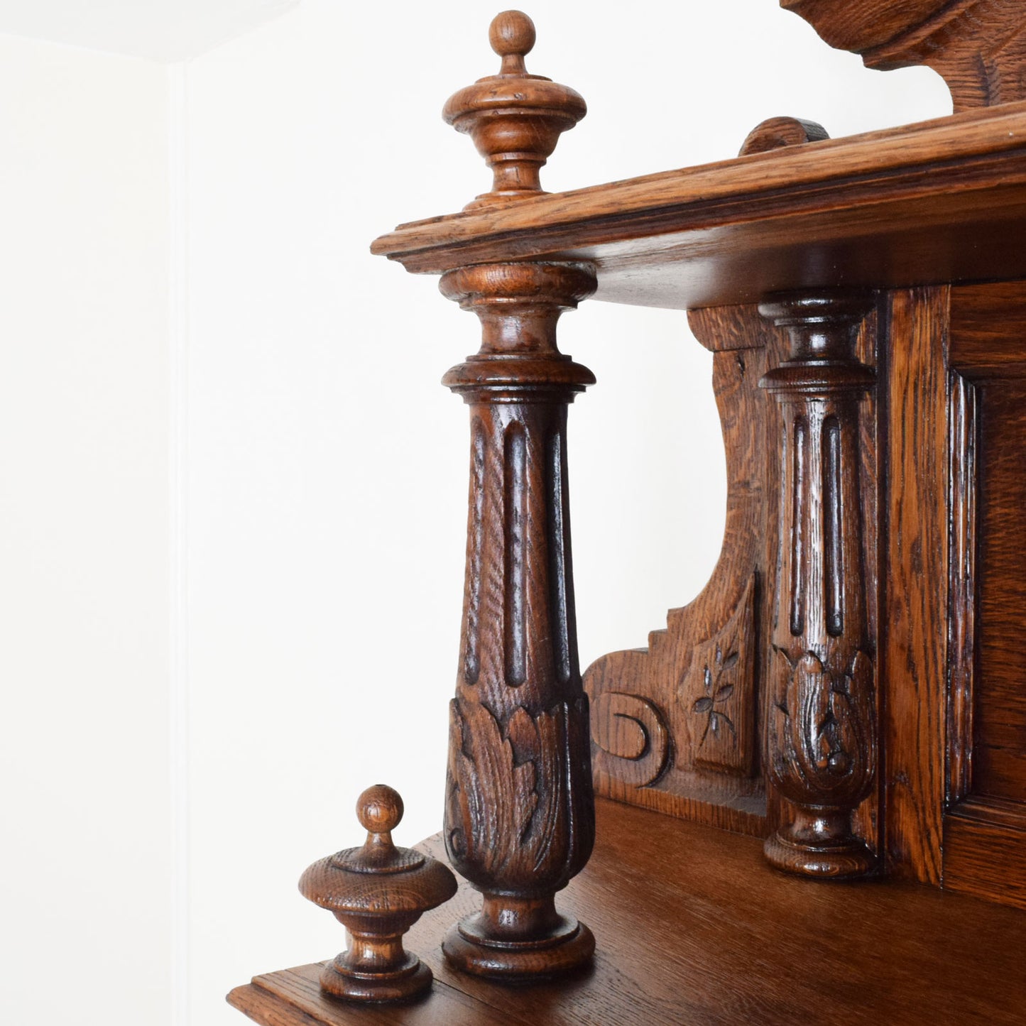 Carved Oak Dresser