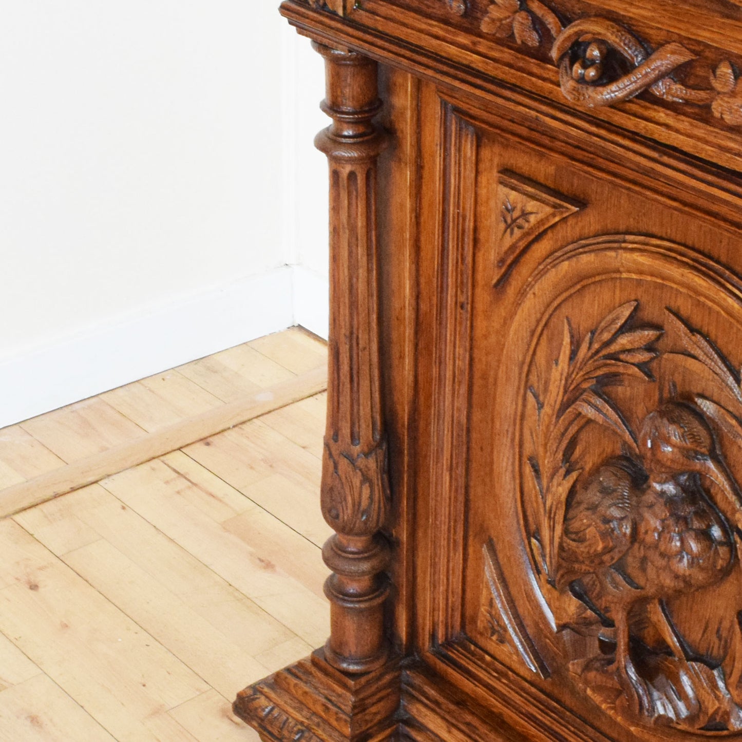 Carved Oak Dresser