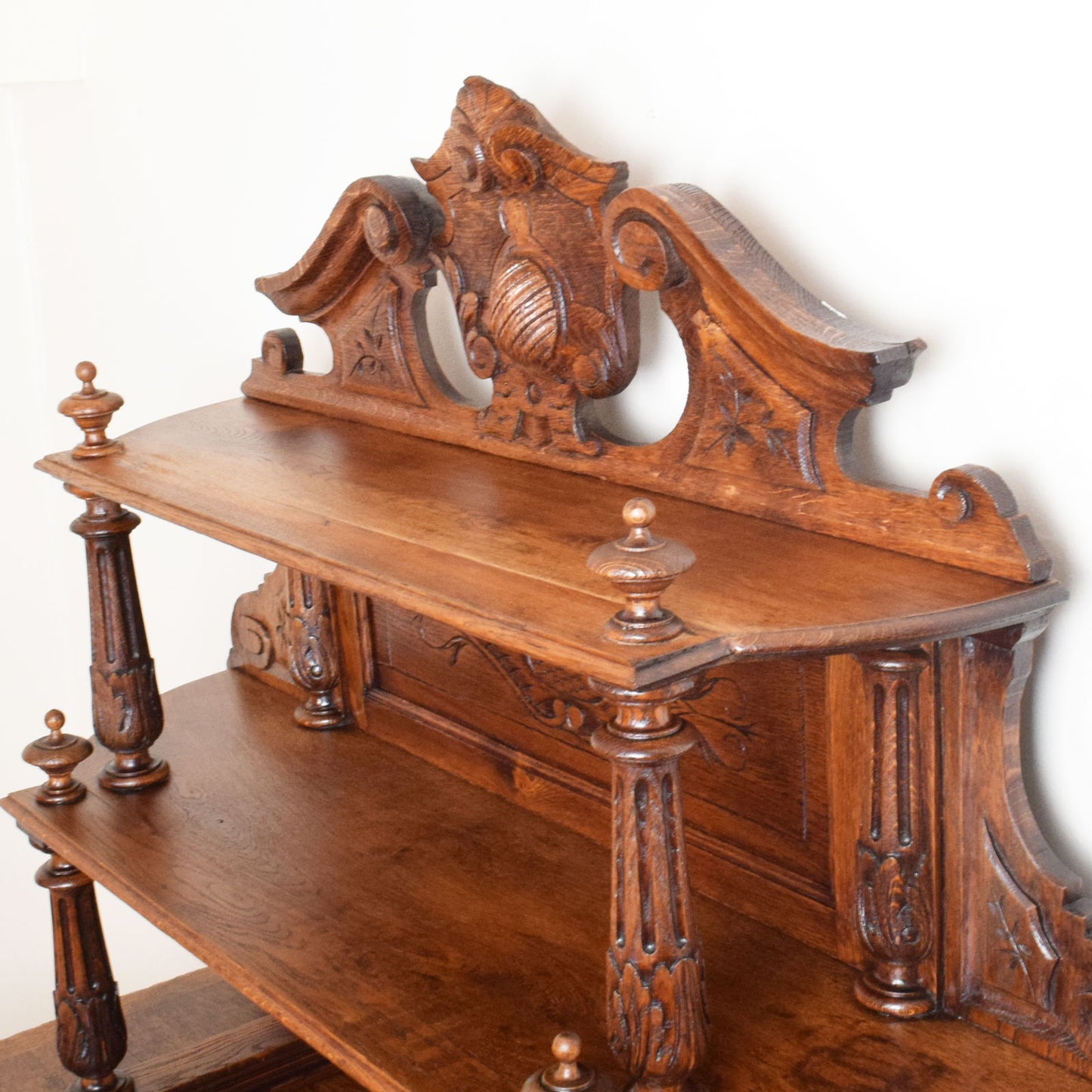 Carved Oak Dresser