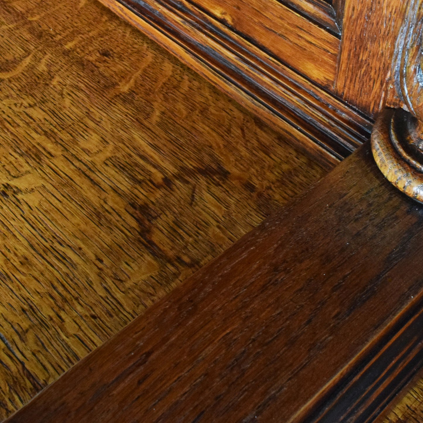 Carved Oak Dresser