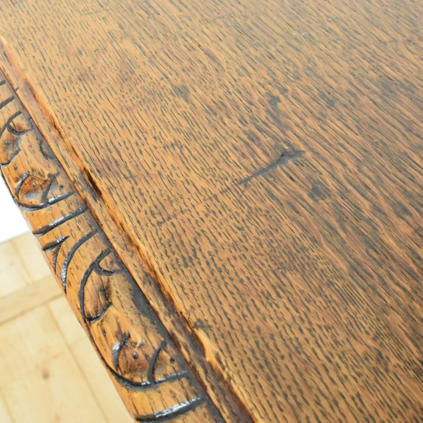 Carved Oak Dresser