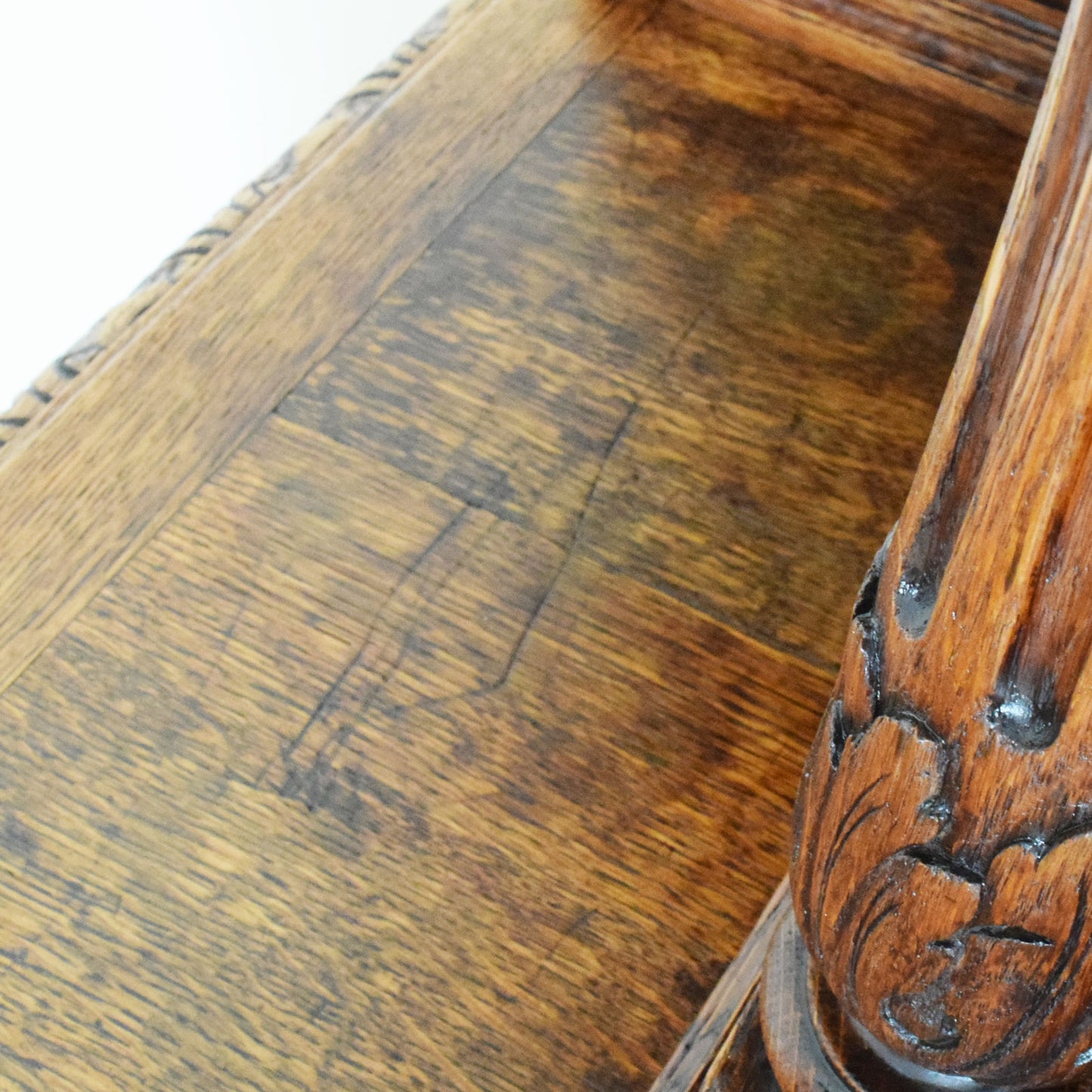 Carved Oak Dresser