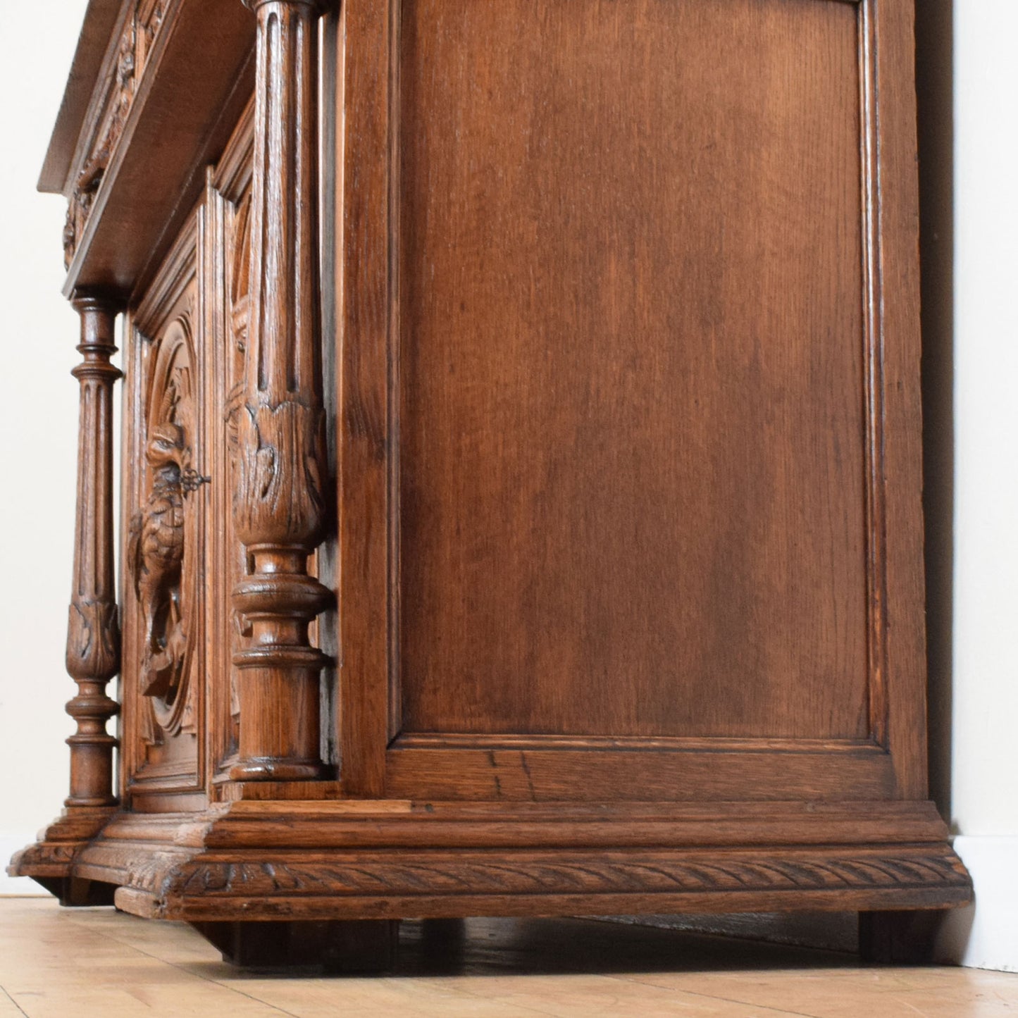 Carved Oak Dresser