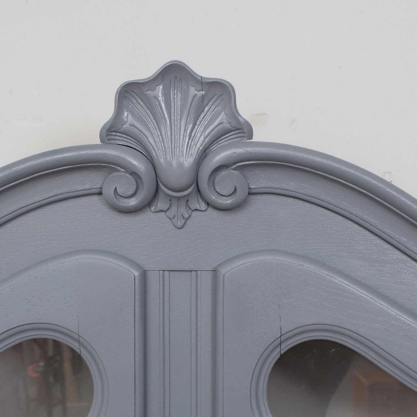 French Painted Vitrine
