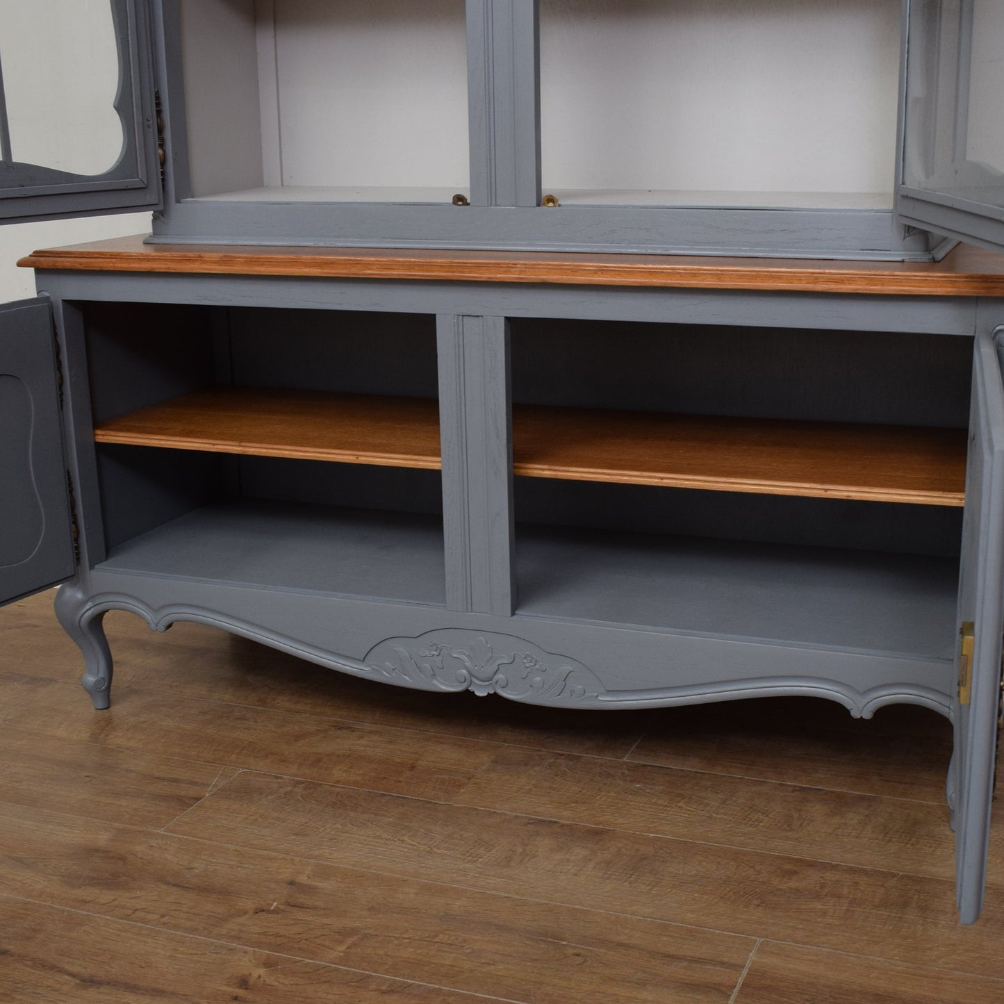 French Painted Vitrine