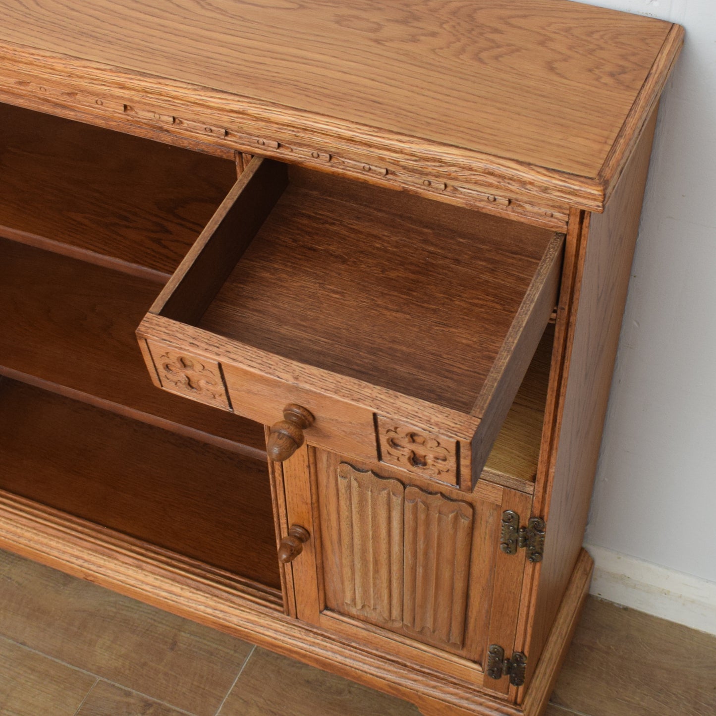 Restored Oak Bookcase