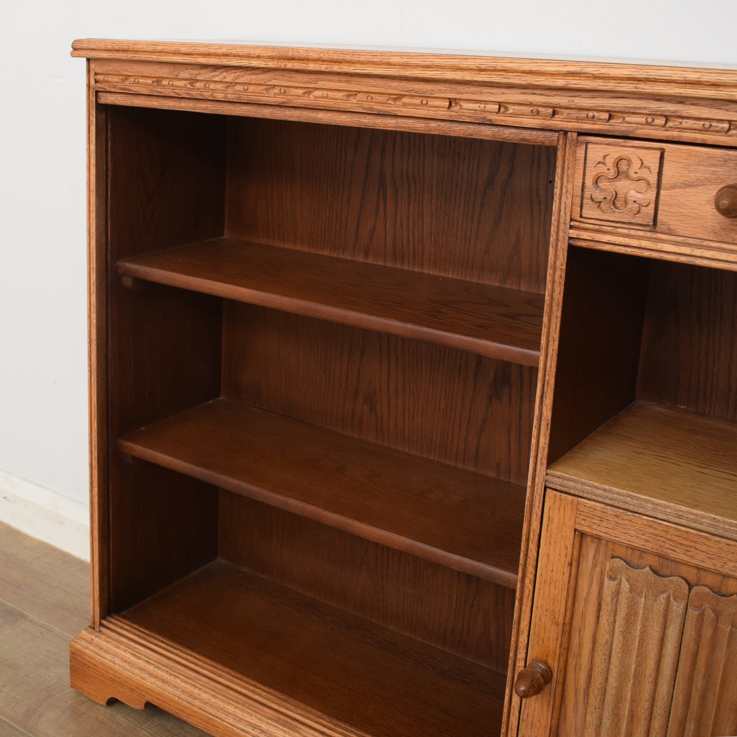 Restored Oak Bookcase