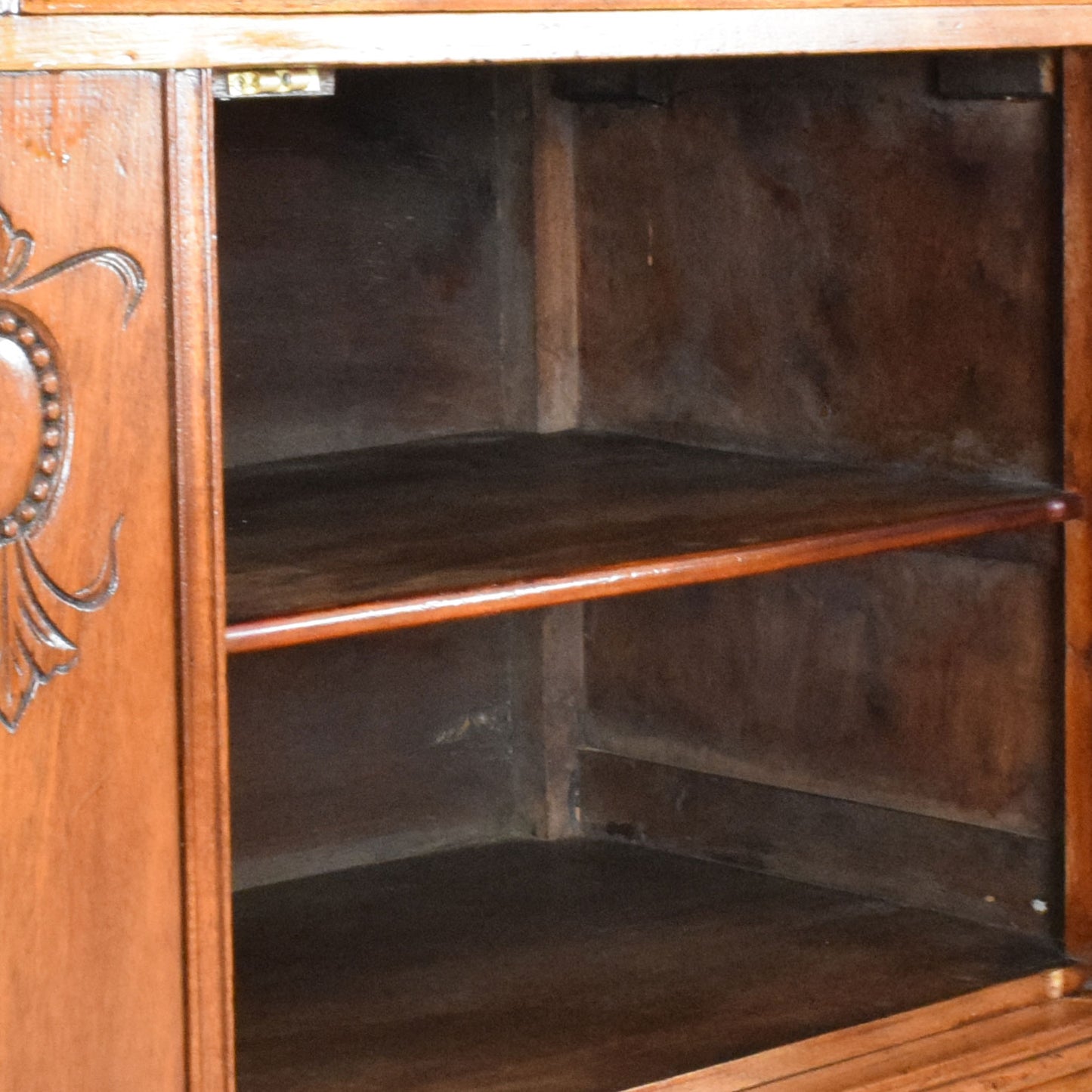 Mirrored Mahogany Sideboard