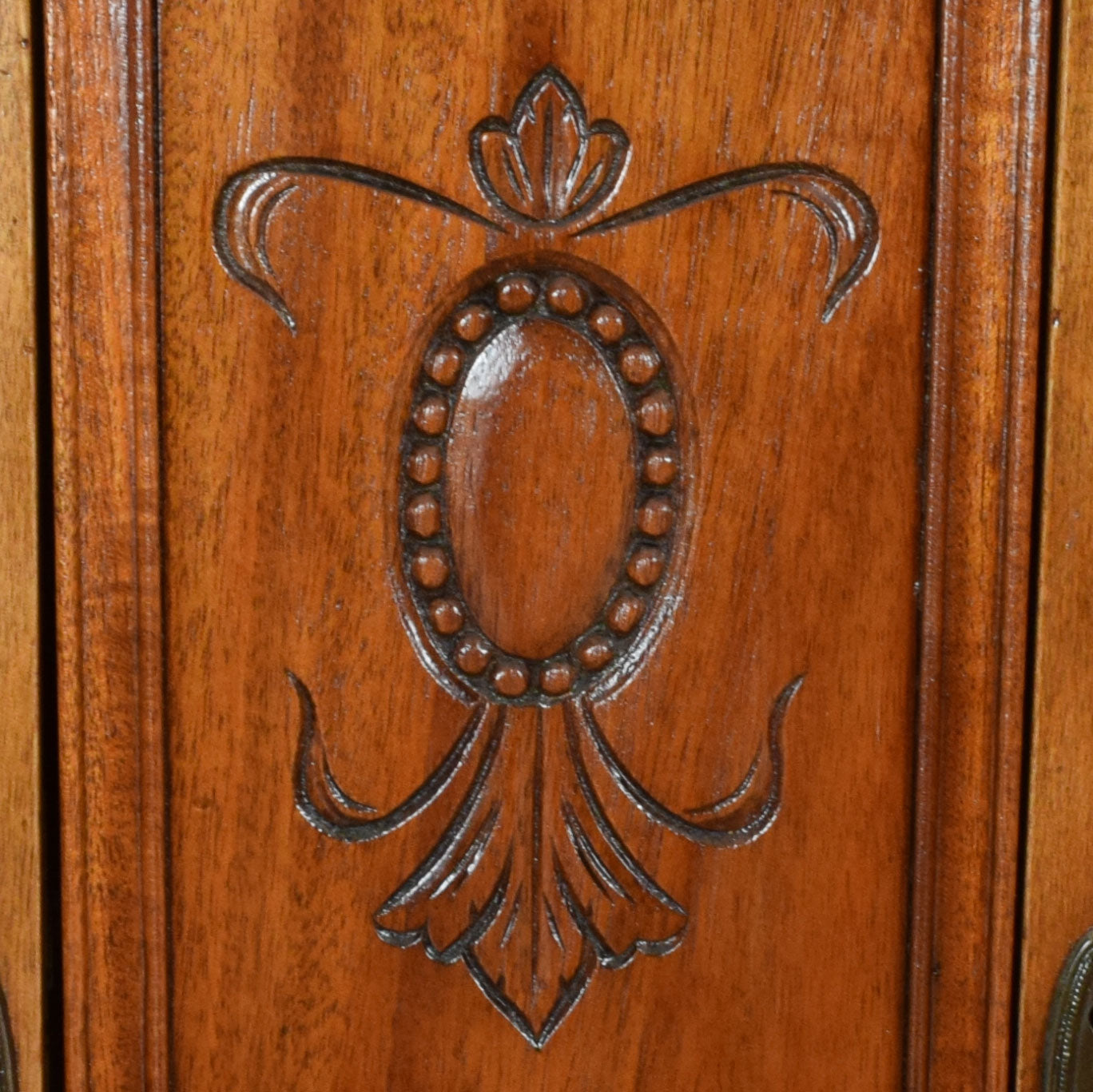 Mirrored Mahogany Sideboard