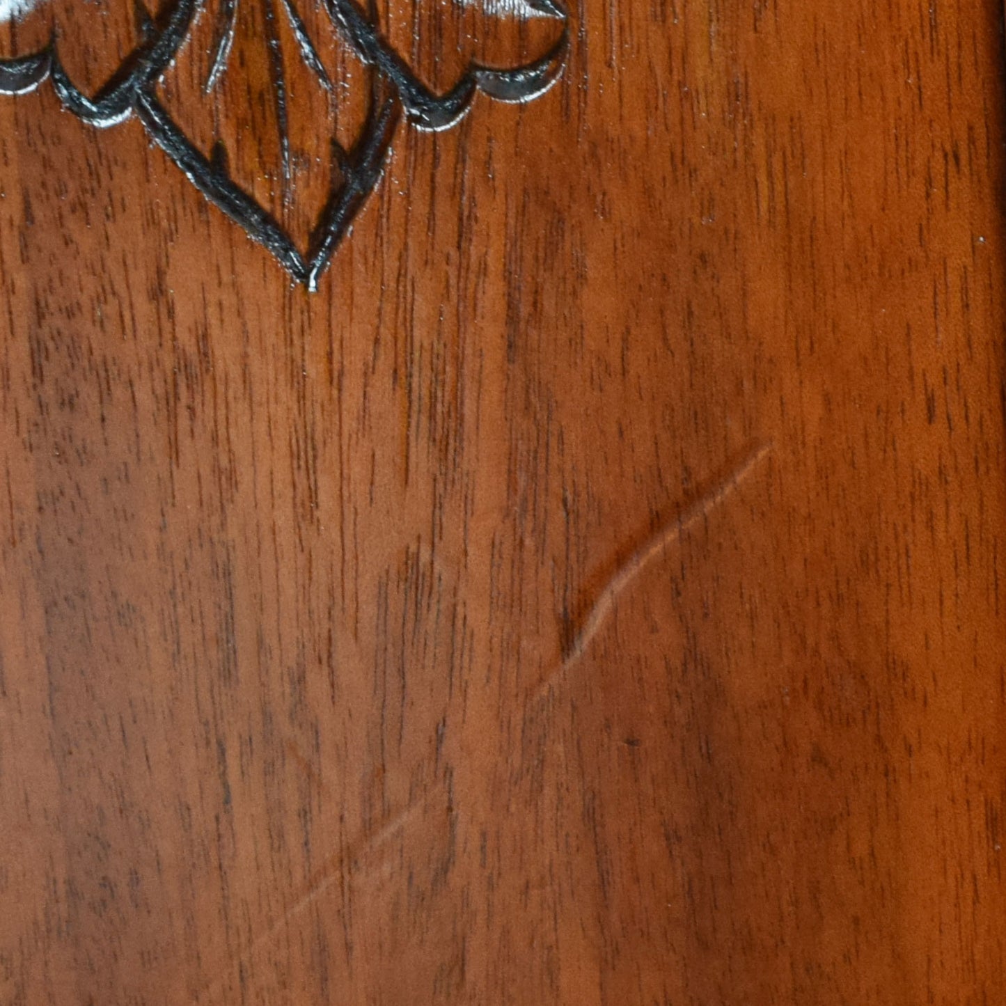 Mirrored Mahogany Sideboard